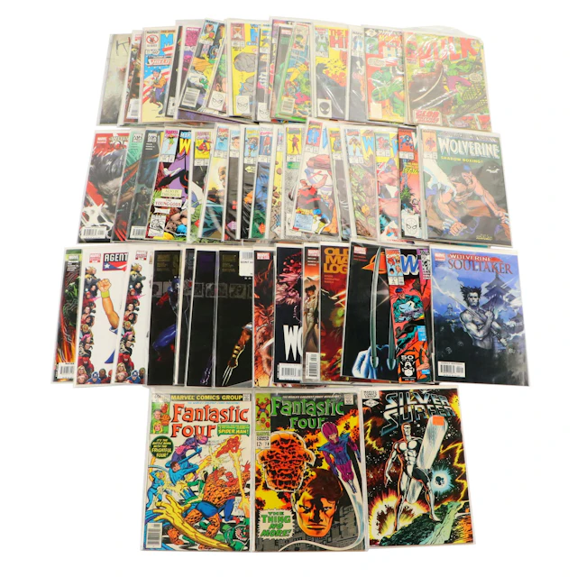 Bronze and Modern Age Marvel Comics Including "Silver Surfer" and More