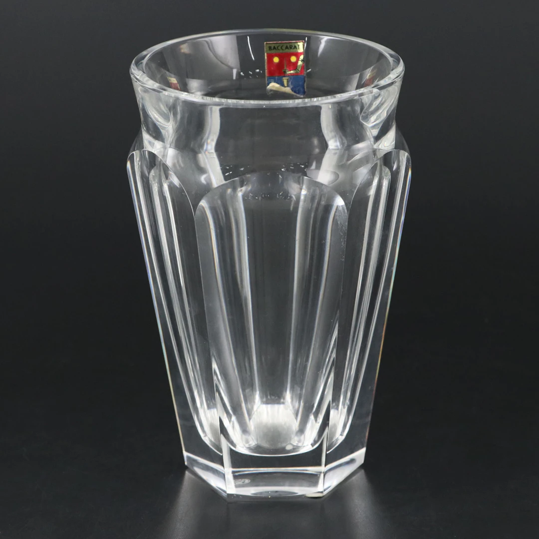 Baccarat "Nelly" Crystal Vase, 1970s