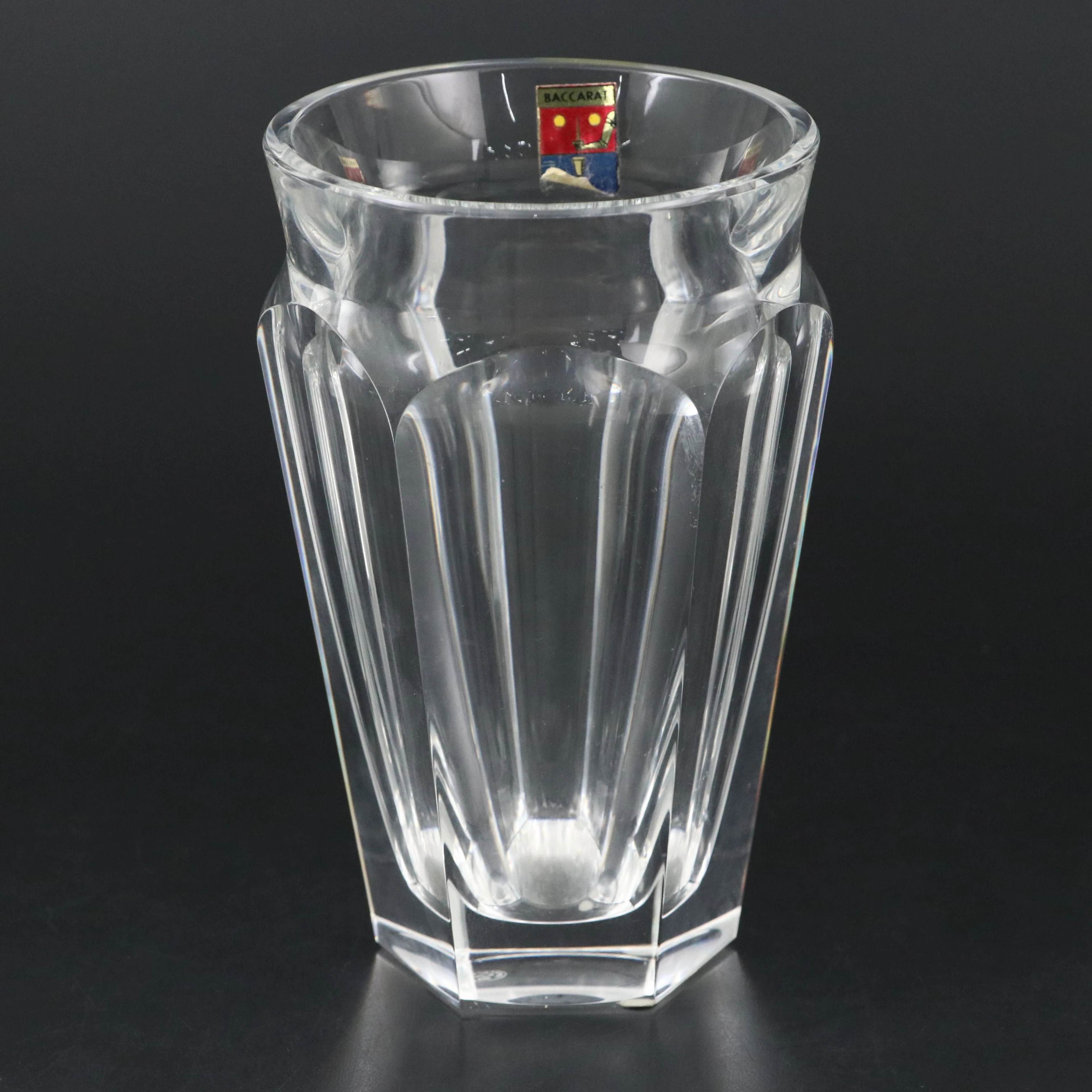 Baccarat "Nelly" Crystal Vase, 1970s