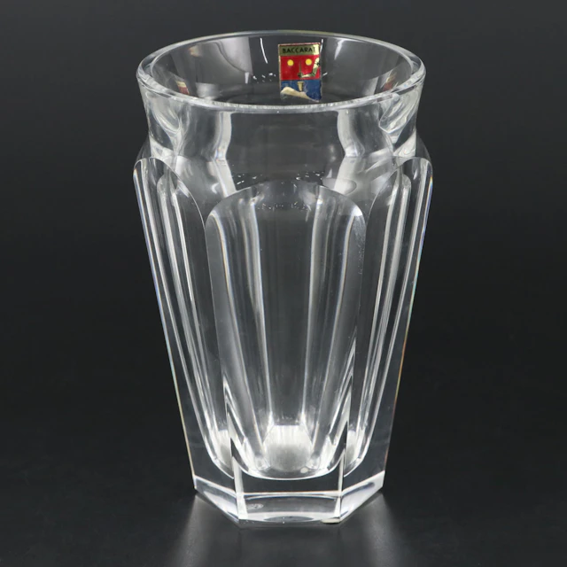 Baccarat "Nelly" Crystal Vase, 1970s