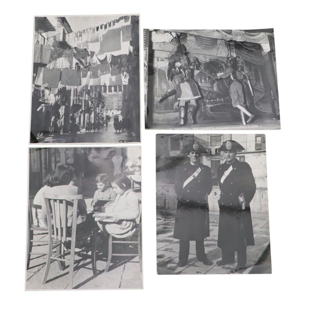 Bernard G. Silberstein Silver Gelatin Photographs of Italian Scenes