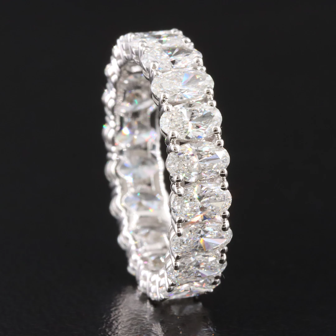 14LK 3.46 CTW Lab Grown Diamond Eternity Band