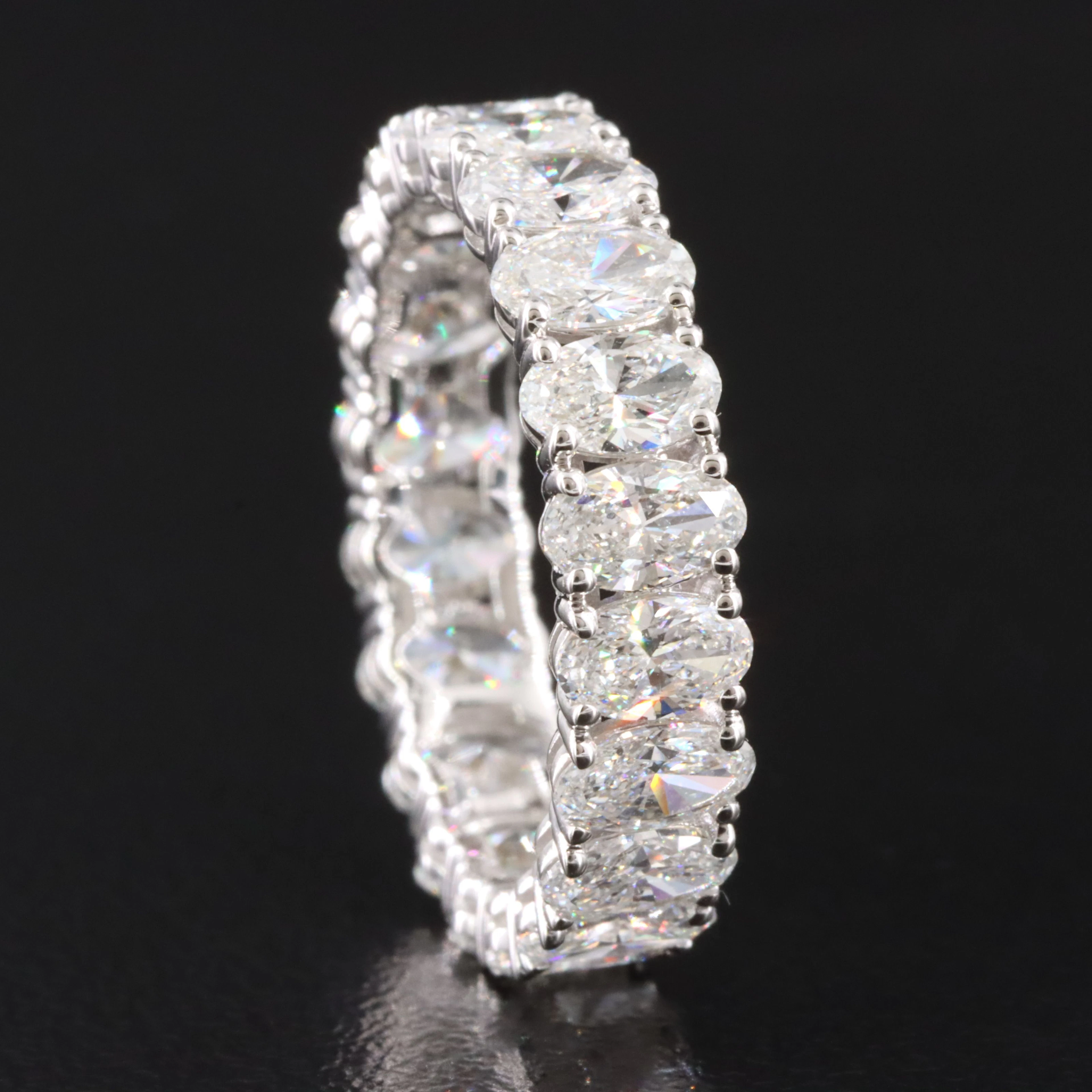 14LK 3.46 CTW Lab Grown Diamond Eternity Band