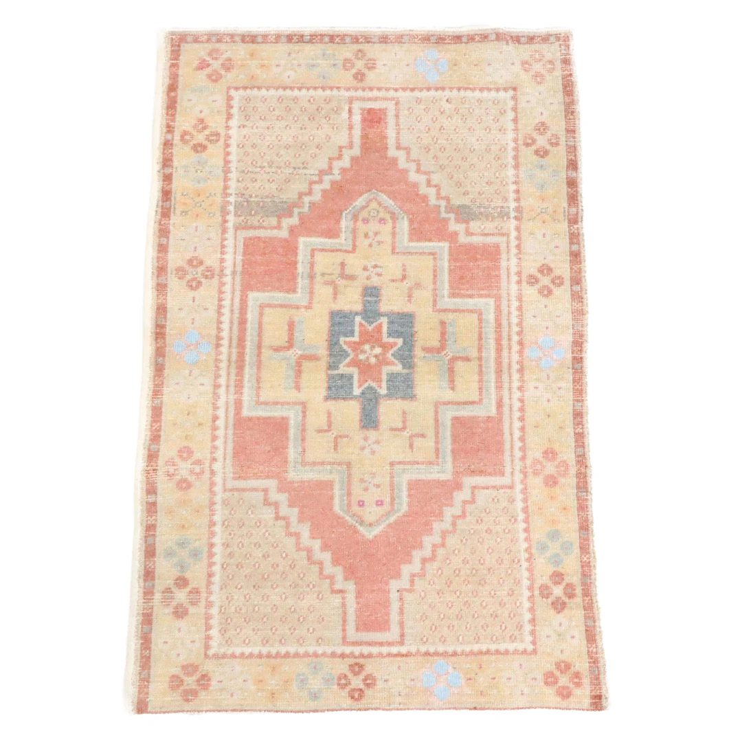 3'4 x 5'5 Hand-Knotted Turkish Taşpınar Area Rug