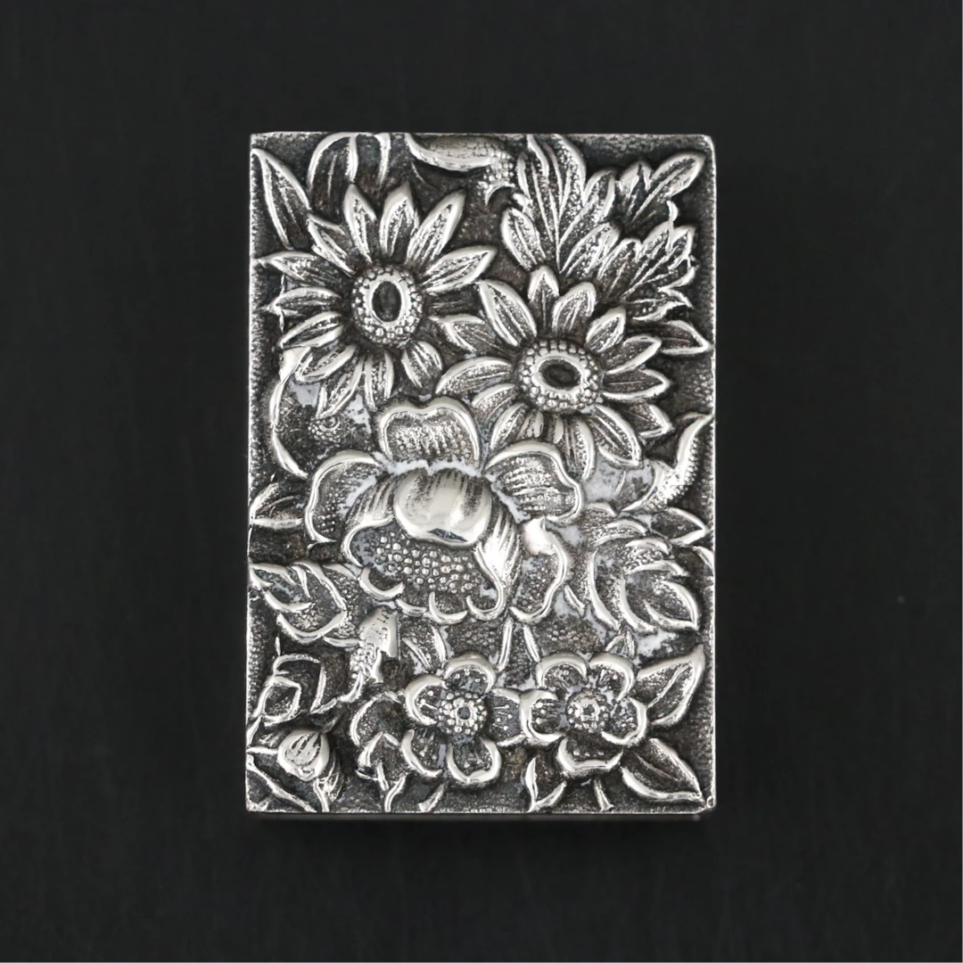 S. Kirk & Son "Repoussé" Sterling Silver Matchbox Holder