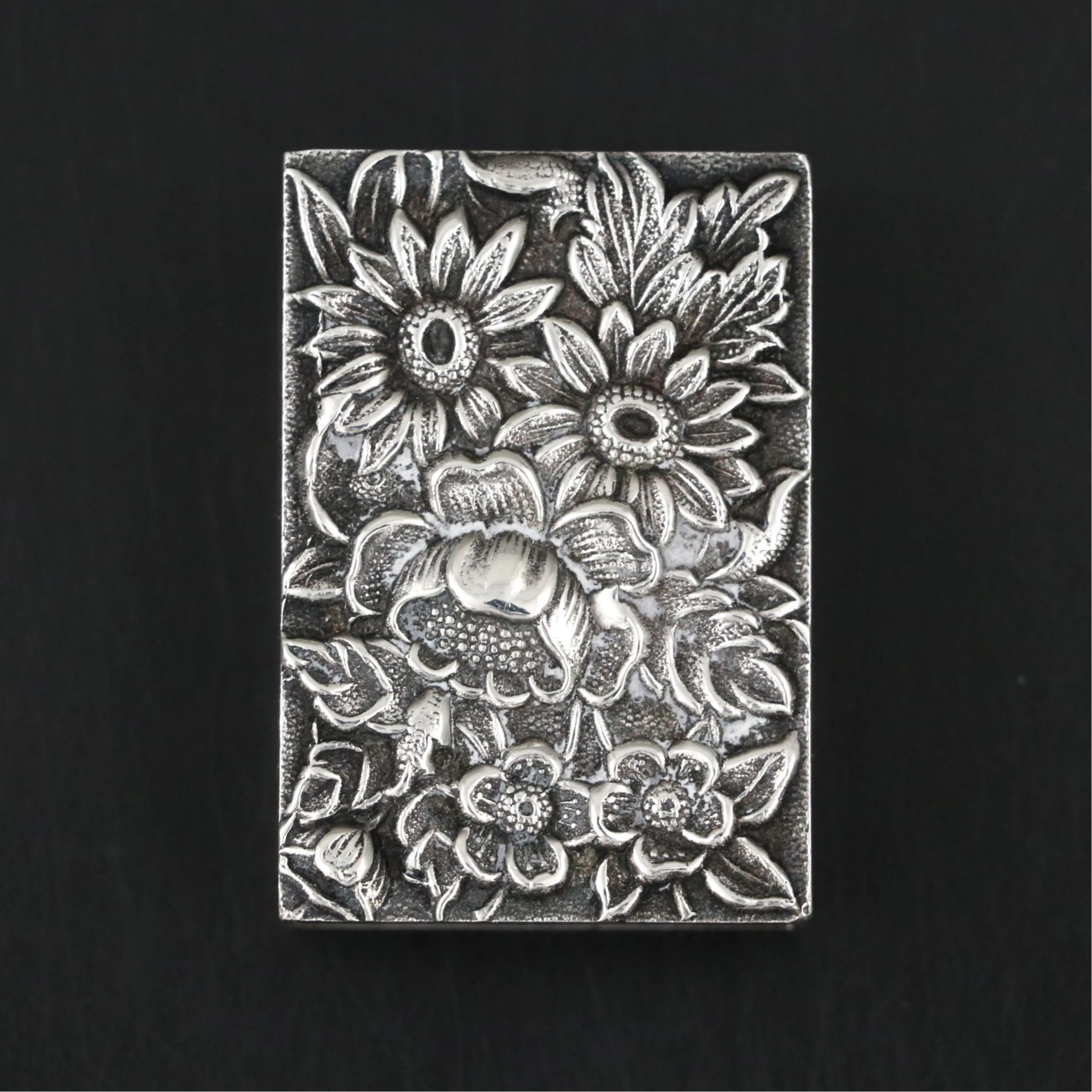 S. Kirk & Son "Repoussé" Sterling Silver Matchbox Holder