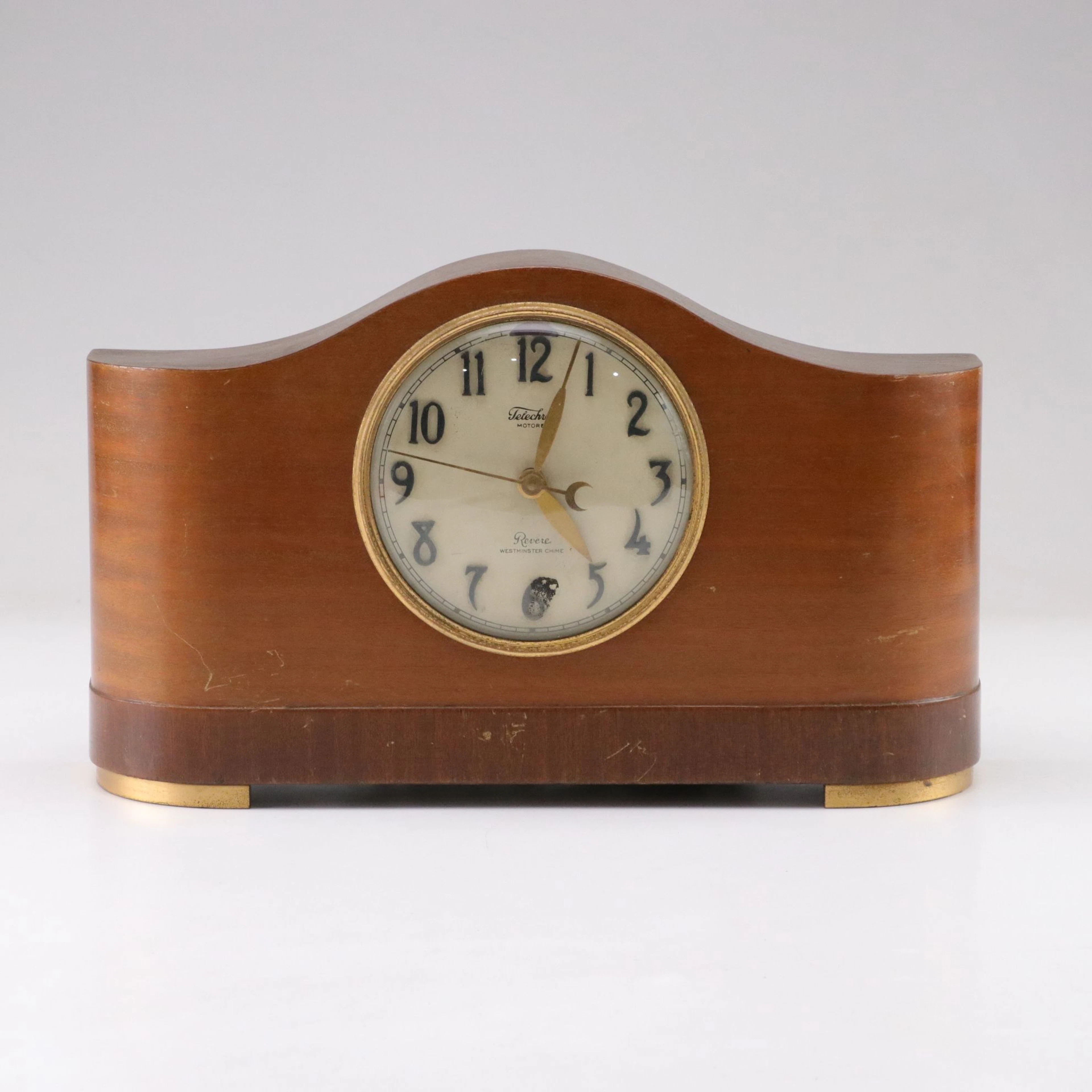 Wooden Telechron Mantel Clock