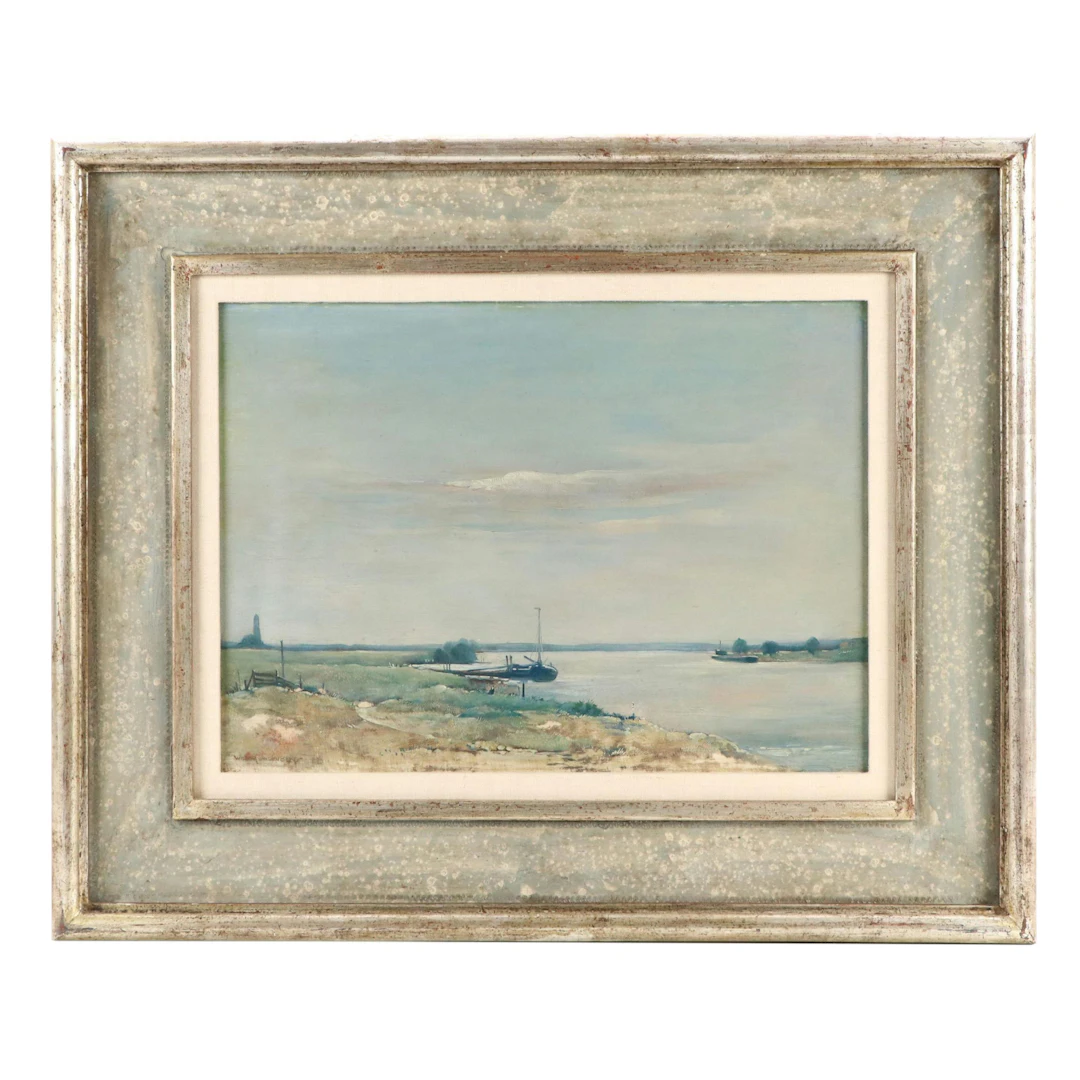 Willem van den Berg Oil Painting "Dutch Landscape"