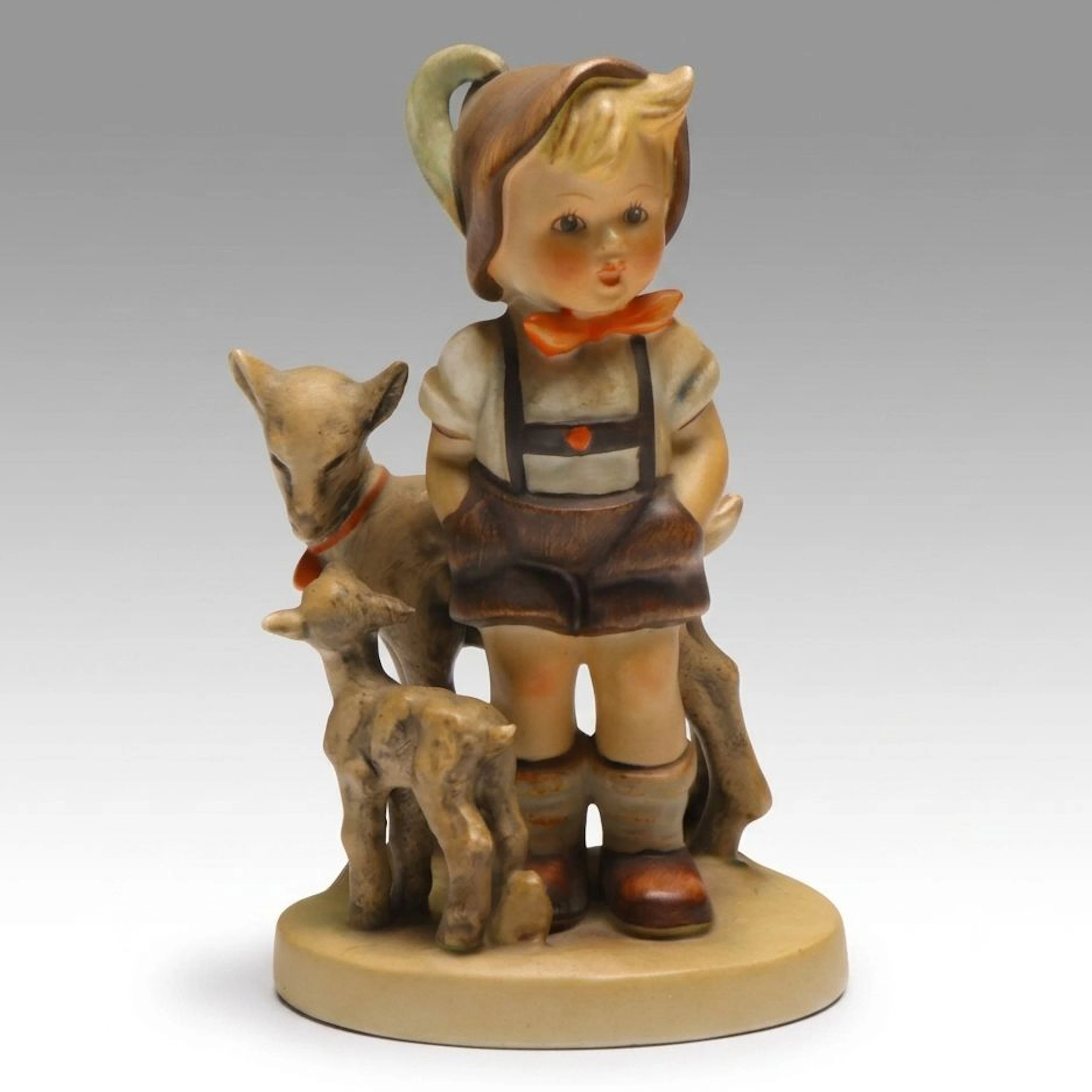 Goebel Hummel "Little Goat Herder" German Porcelain Figurine