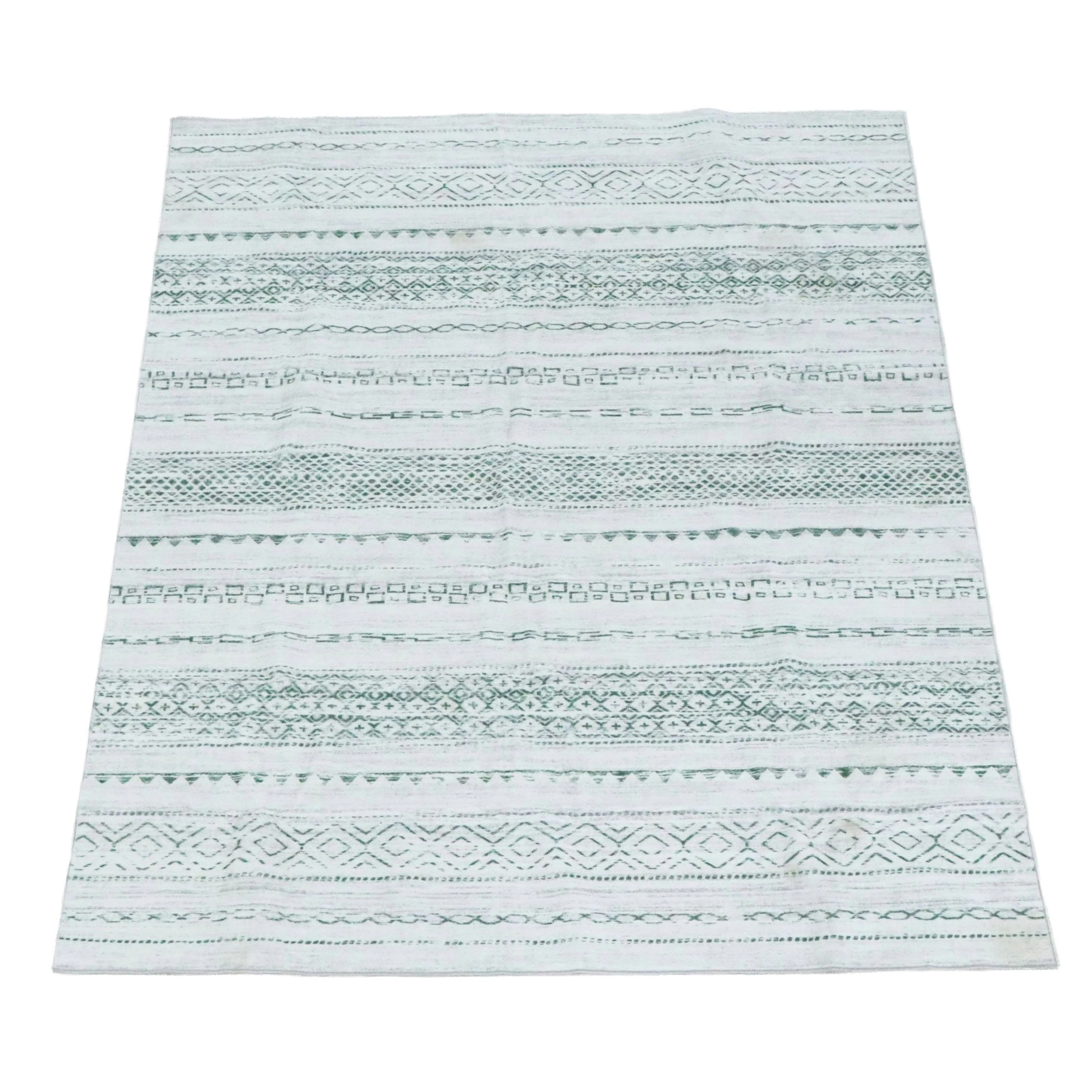 4'11 x 6'10 Machine Made Contemporary Area Rug