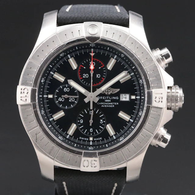 Breitling Super Avenger Chronograph 48 A13375 Automatic Watch