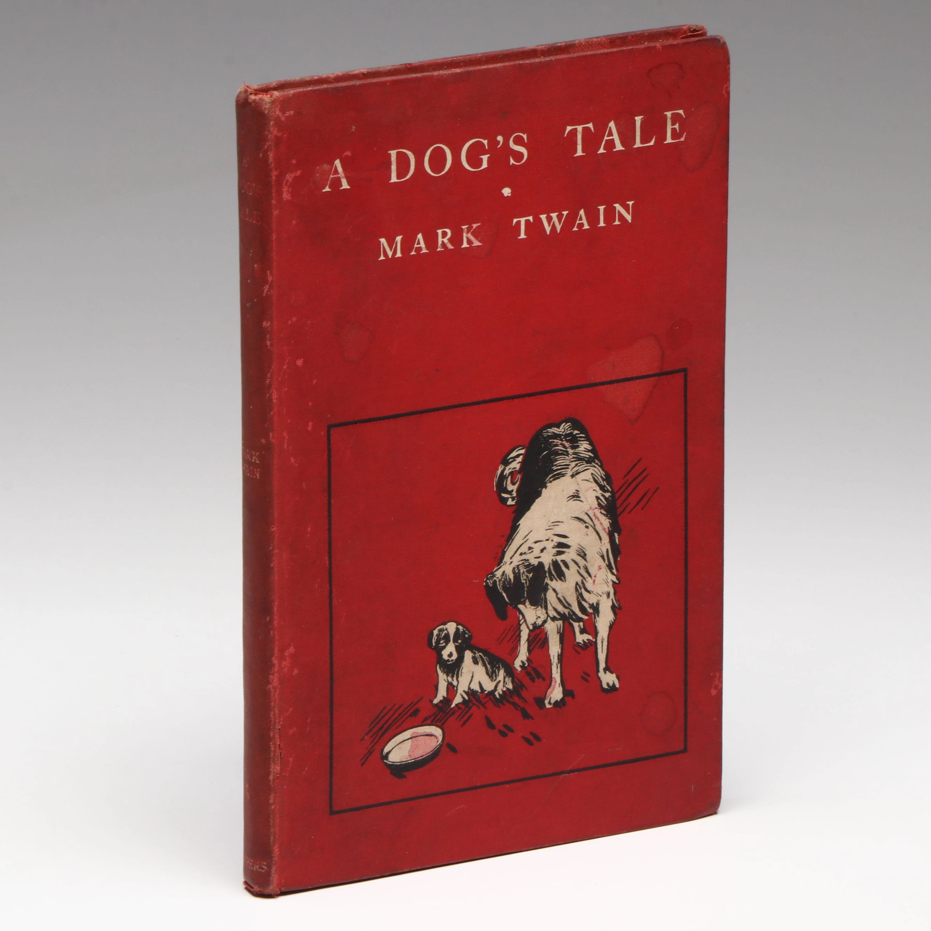 First Edition "A Dog's Tale" by Mark Twain, 1904