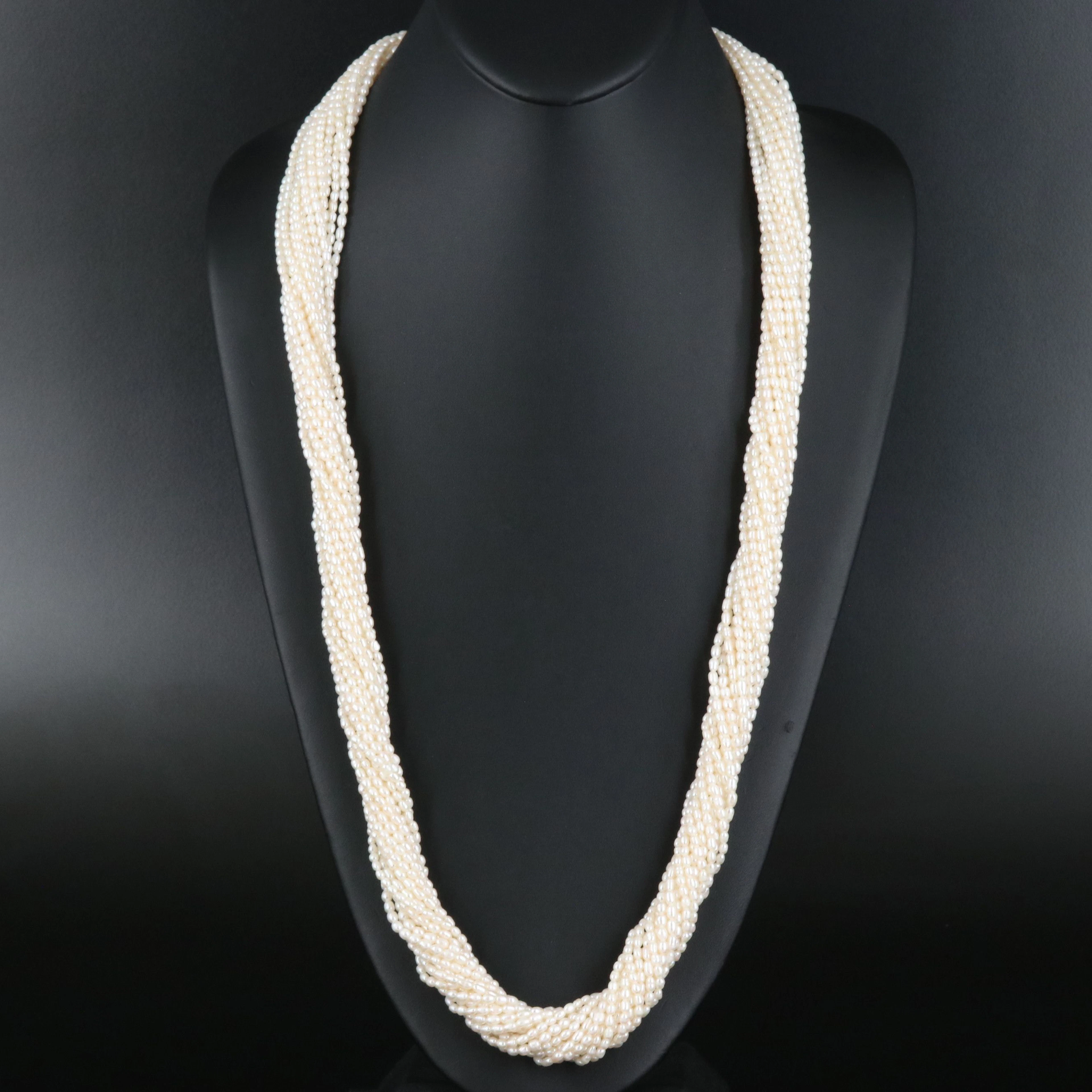 Opera Length Pearl Necklace