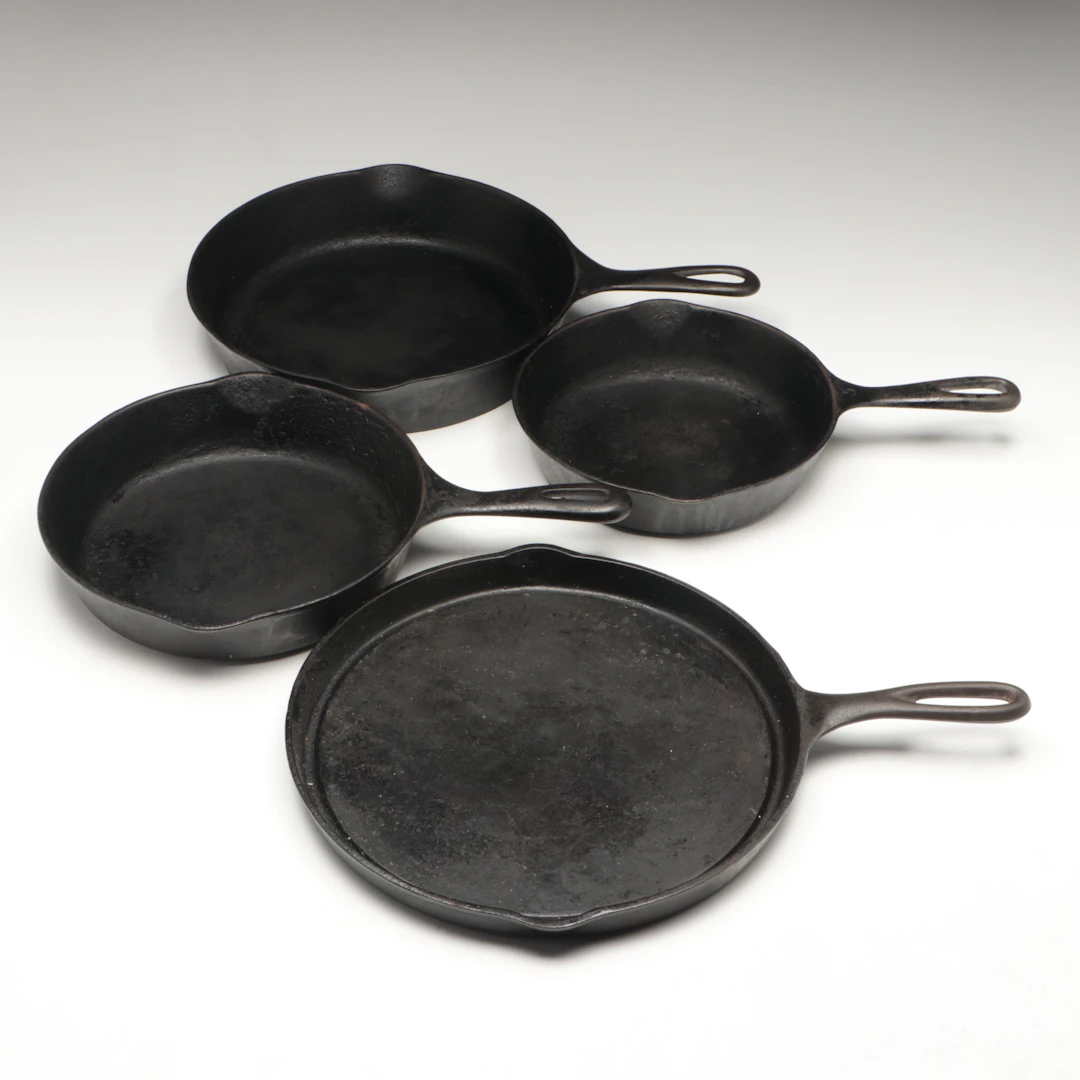 Wagner Ware Cast Iron Skillets, 20th Century