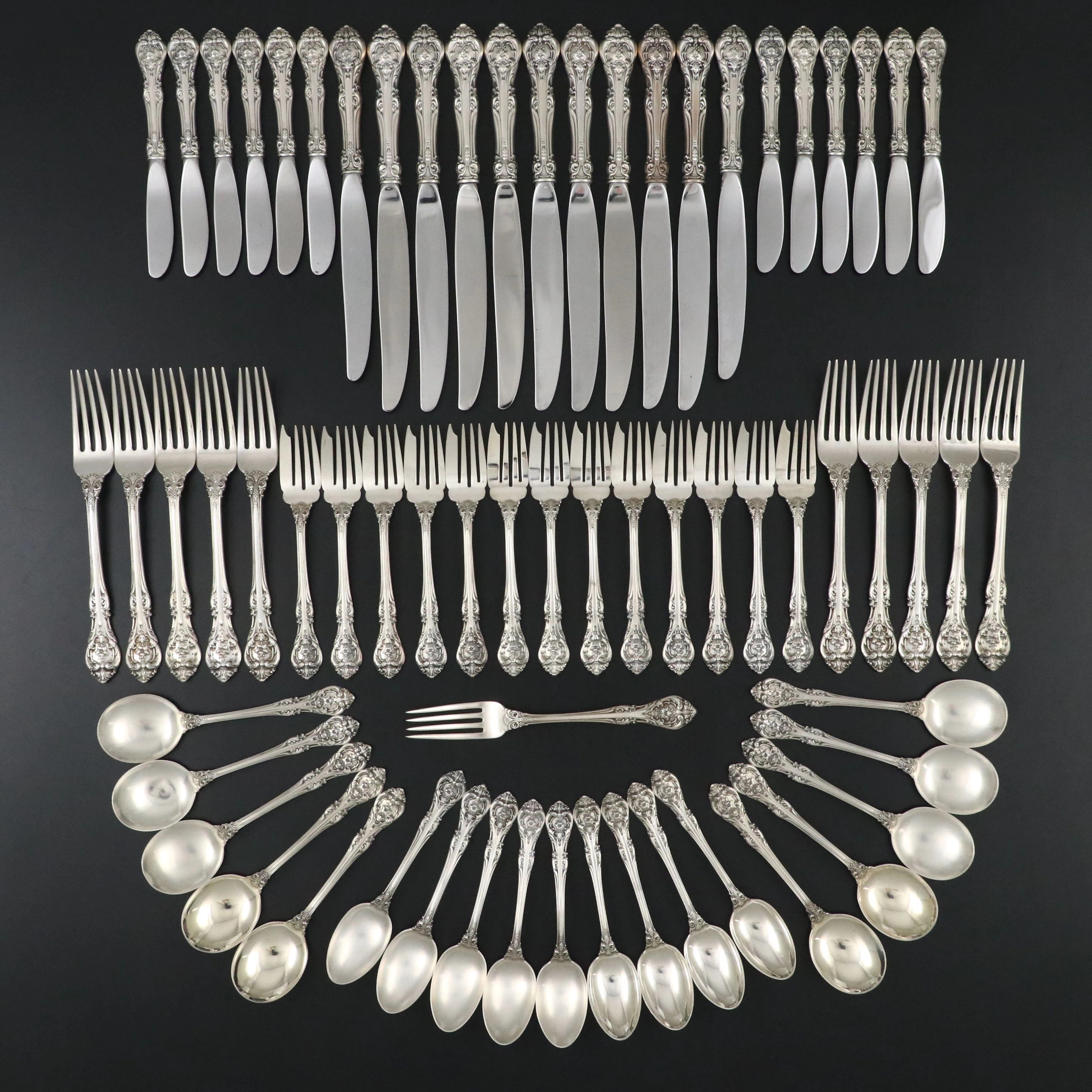 Gorham "King Edward" Sterling Silver Flatware