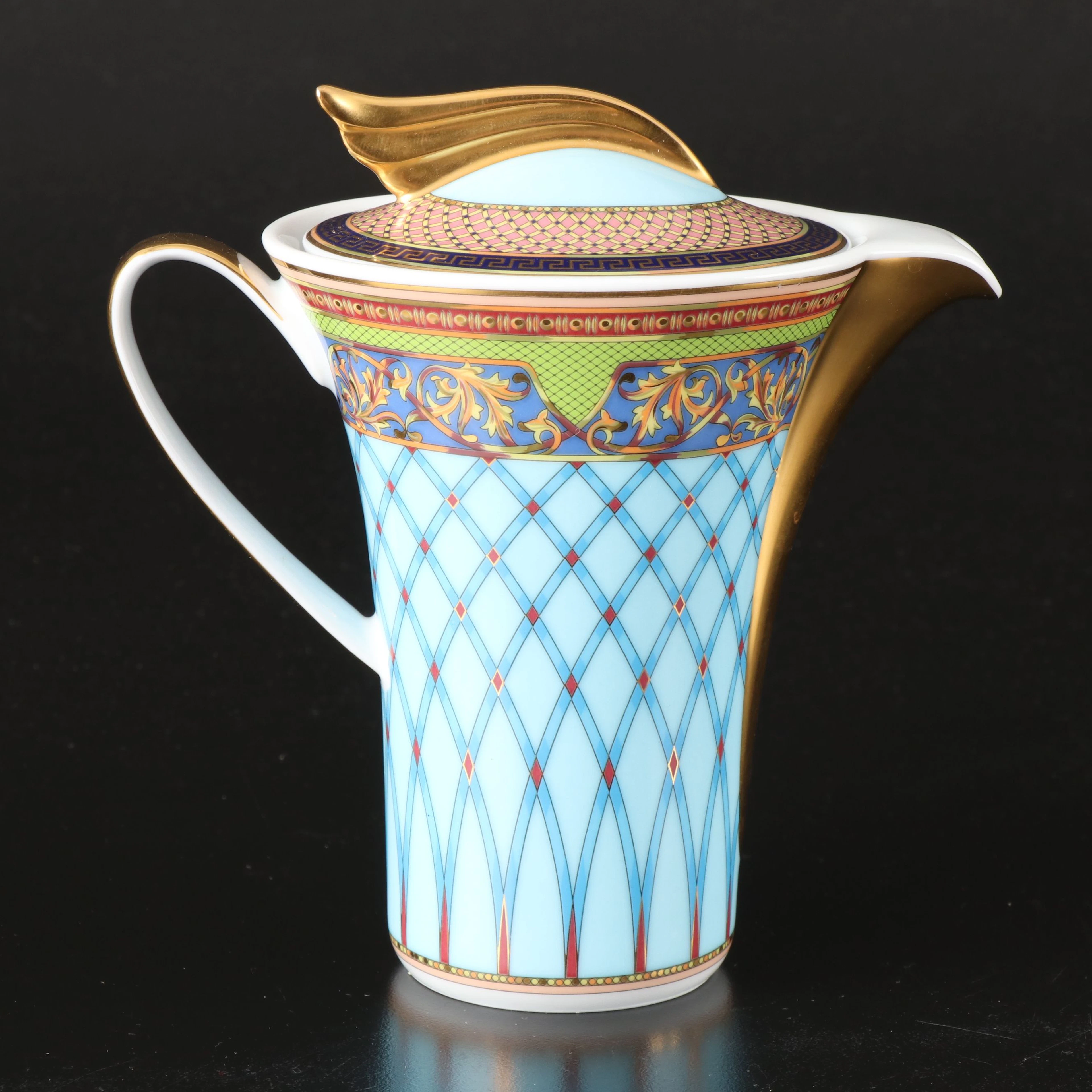 Rosenthal for Versace "Russian Dream" Porcelain Lidded Creamer