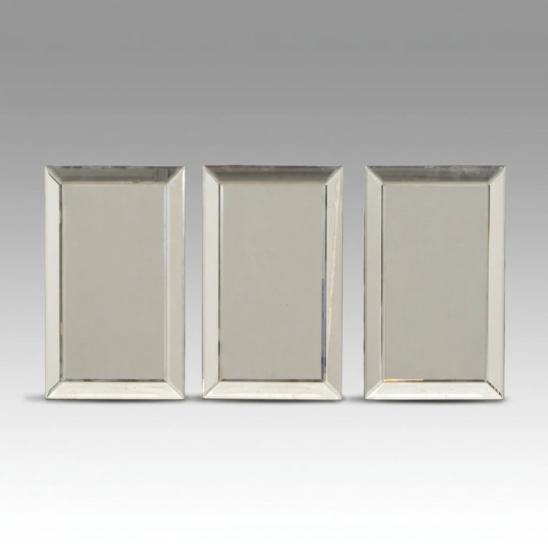 Three Rectangle Glass Mirrors