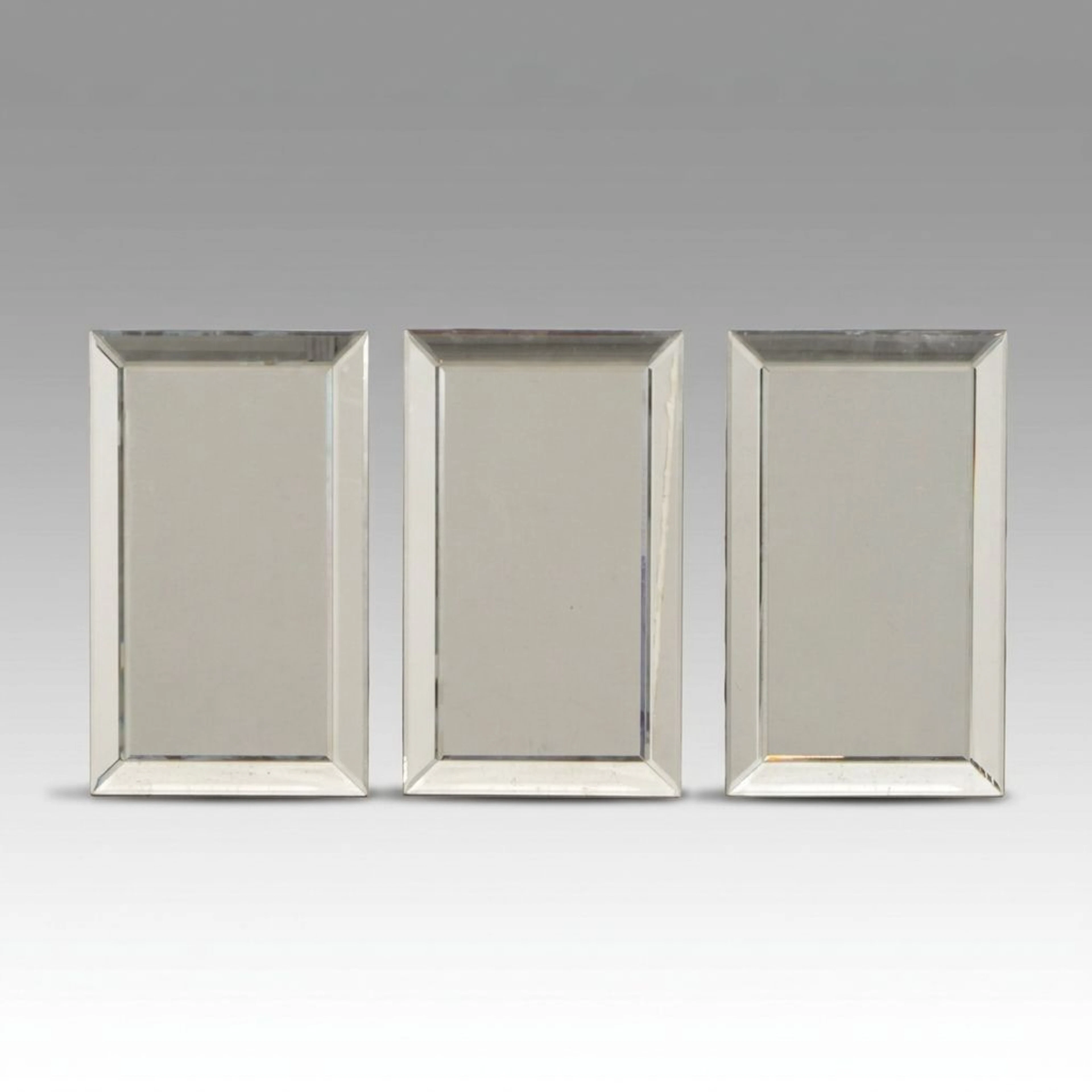 Three Rectangle Glass Mirrors