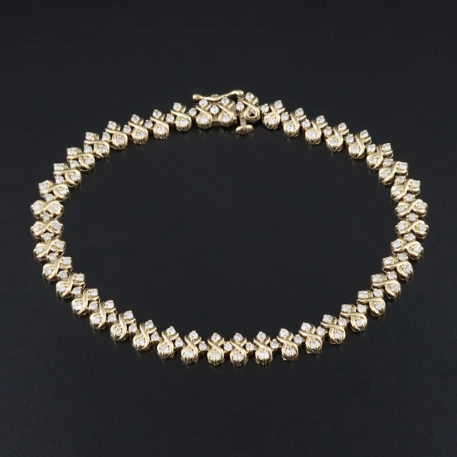 10K 2.08 CTW Diamond Bracelet
