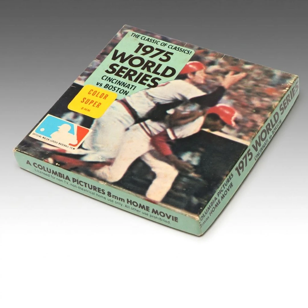 1975 World Series Cincinnati Reds vs. Boston Red Sox 8mm Home Movie