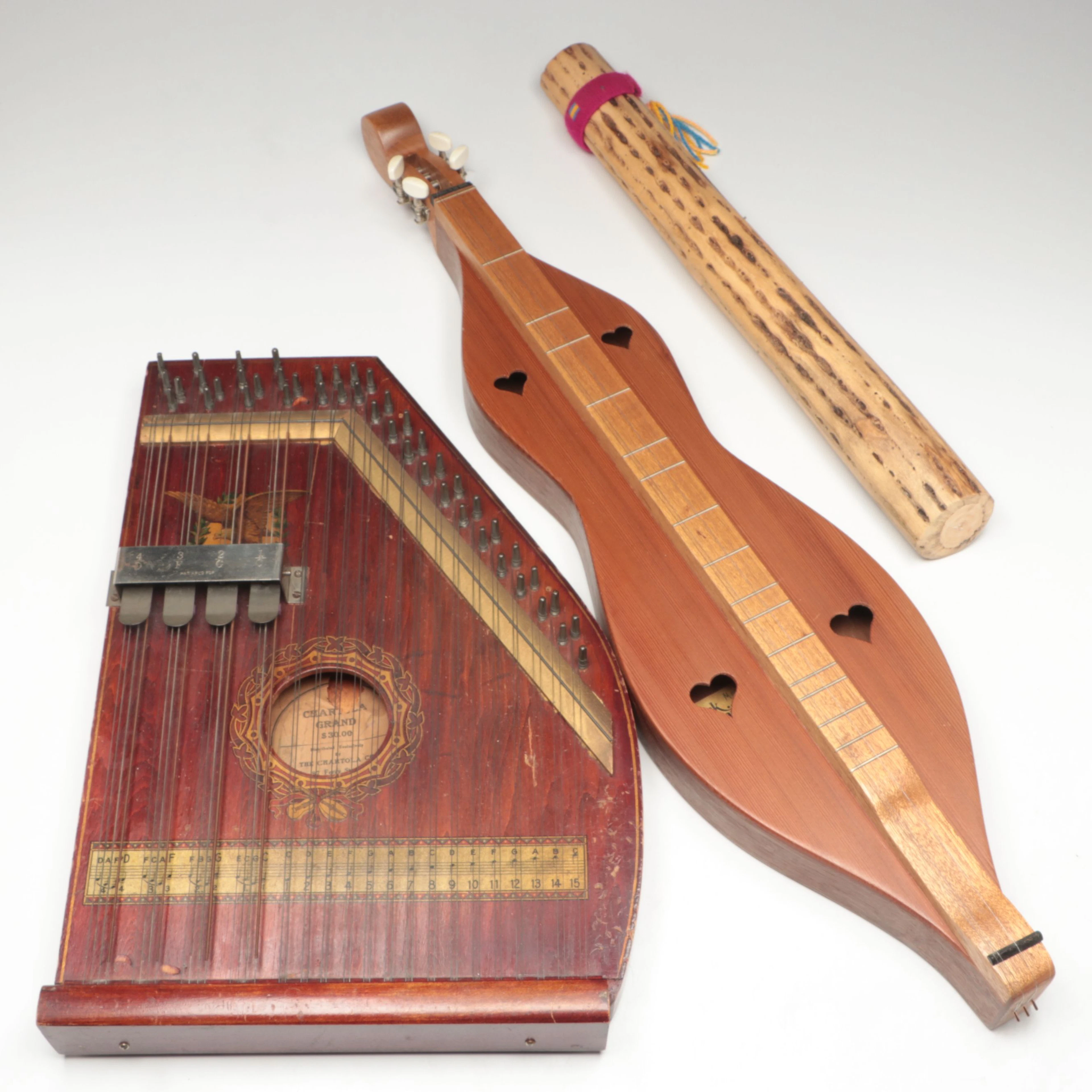 The Chartola Grand Autoharp Zither, Black Mountain Dulcimer and Other