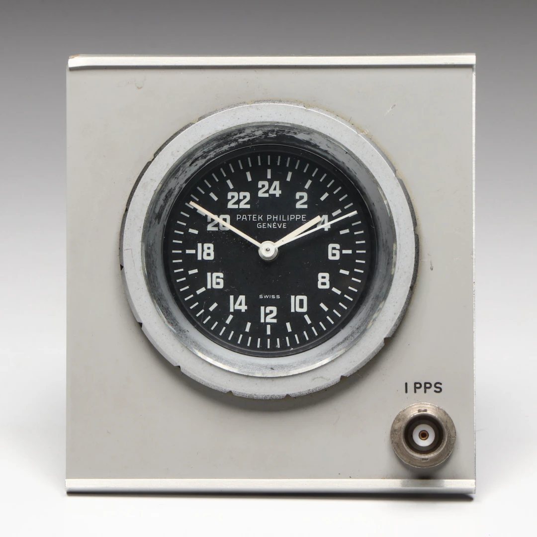 Patek Philippe and Hewlett-Packard Atomic Clock Part, 1960s