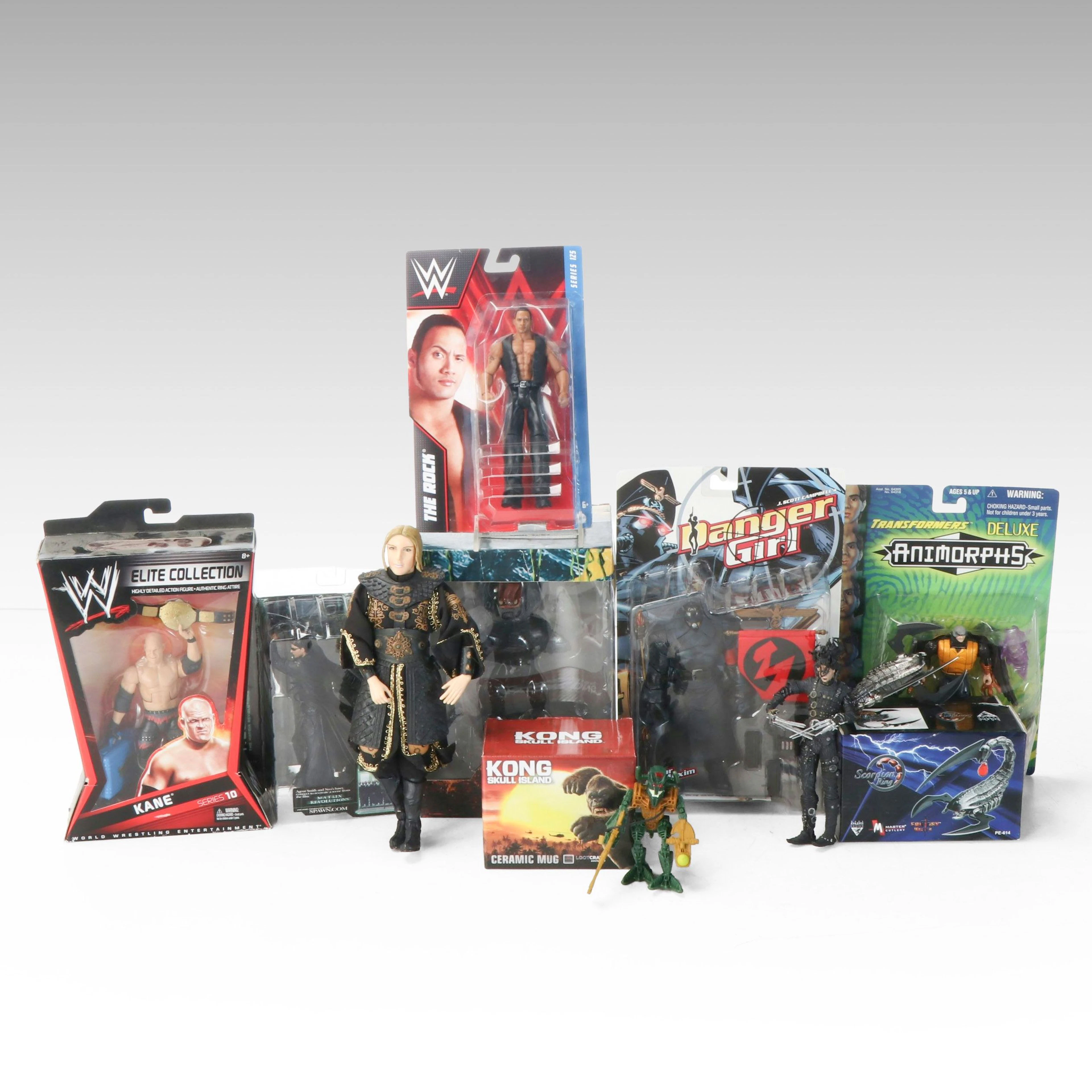 McFarlane The Matrix "Neo" Figurine with WWE, King Kong and More Figurines