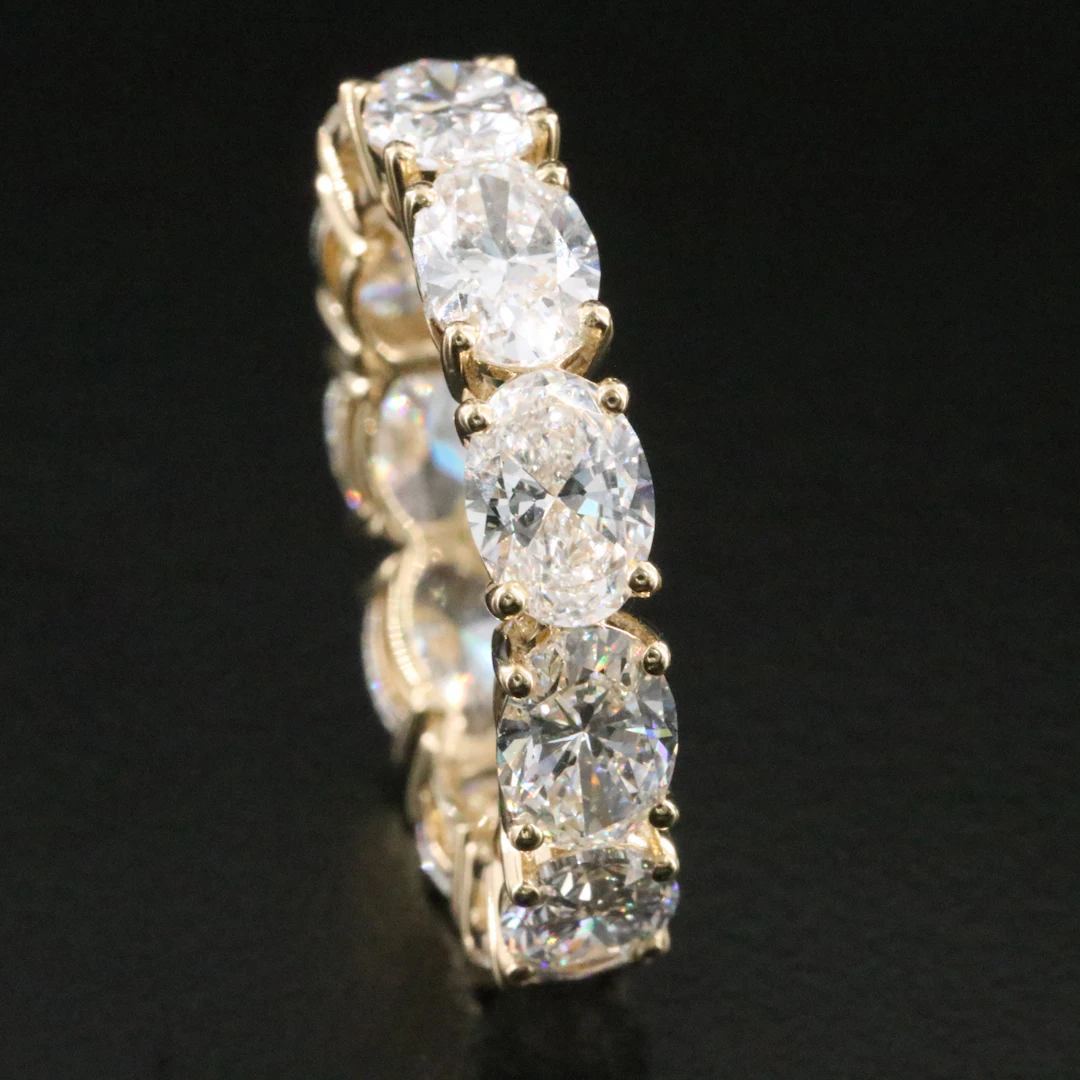 14K 6.14 CTW Lab Grown Diamond Eternity Band