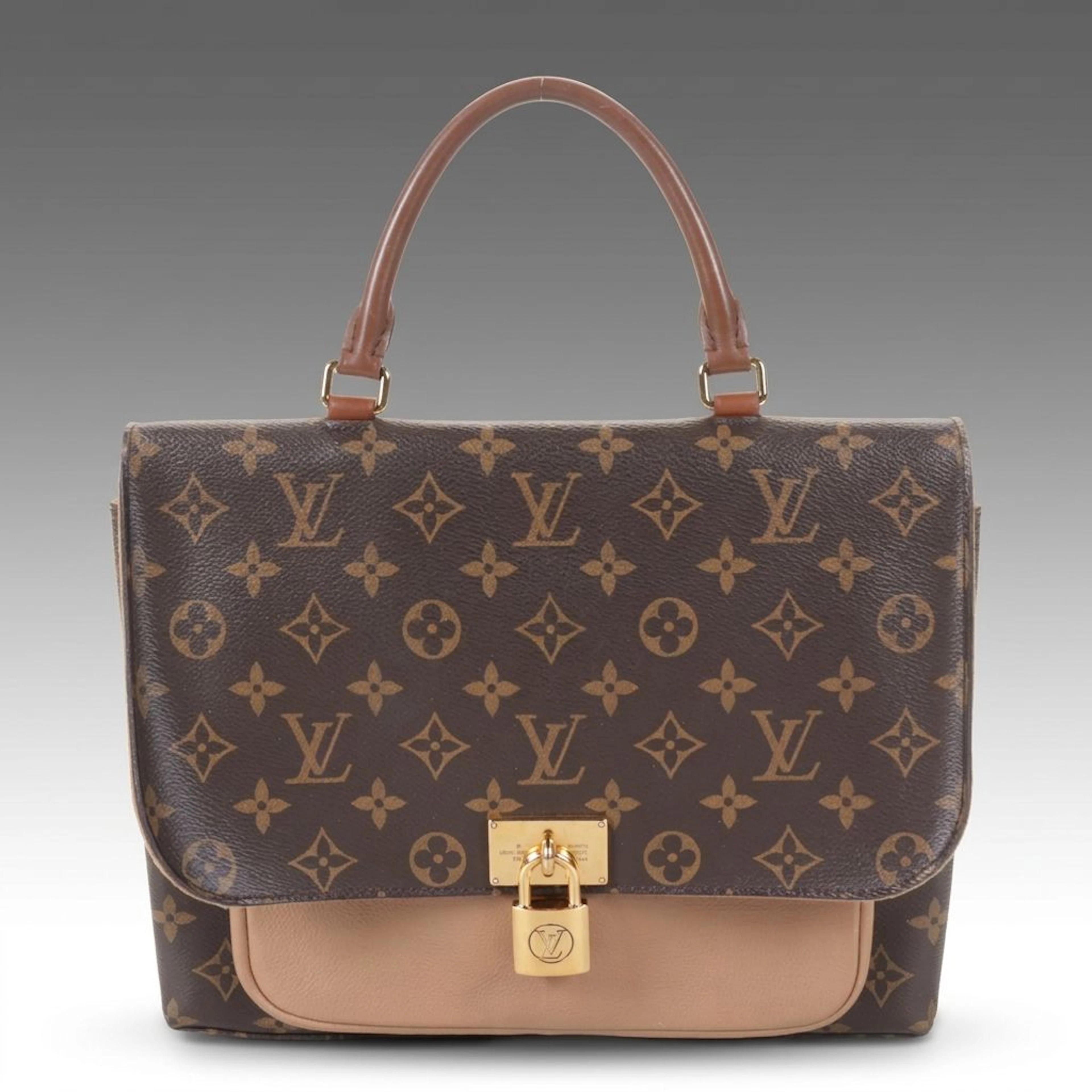 Louis Vuitton Marignan Two-Way Messenger Bag in Monogram Canvas and Leather