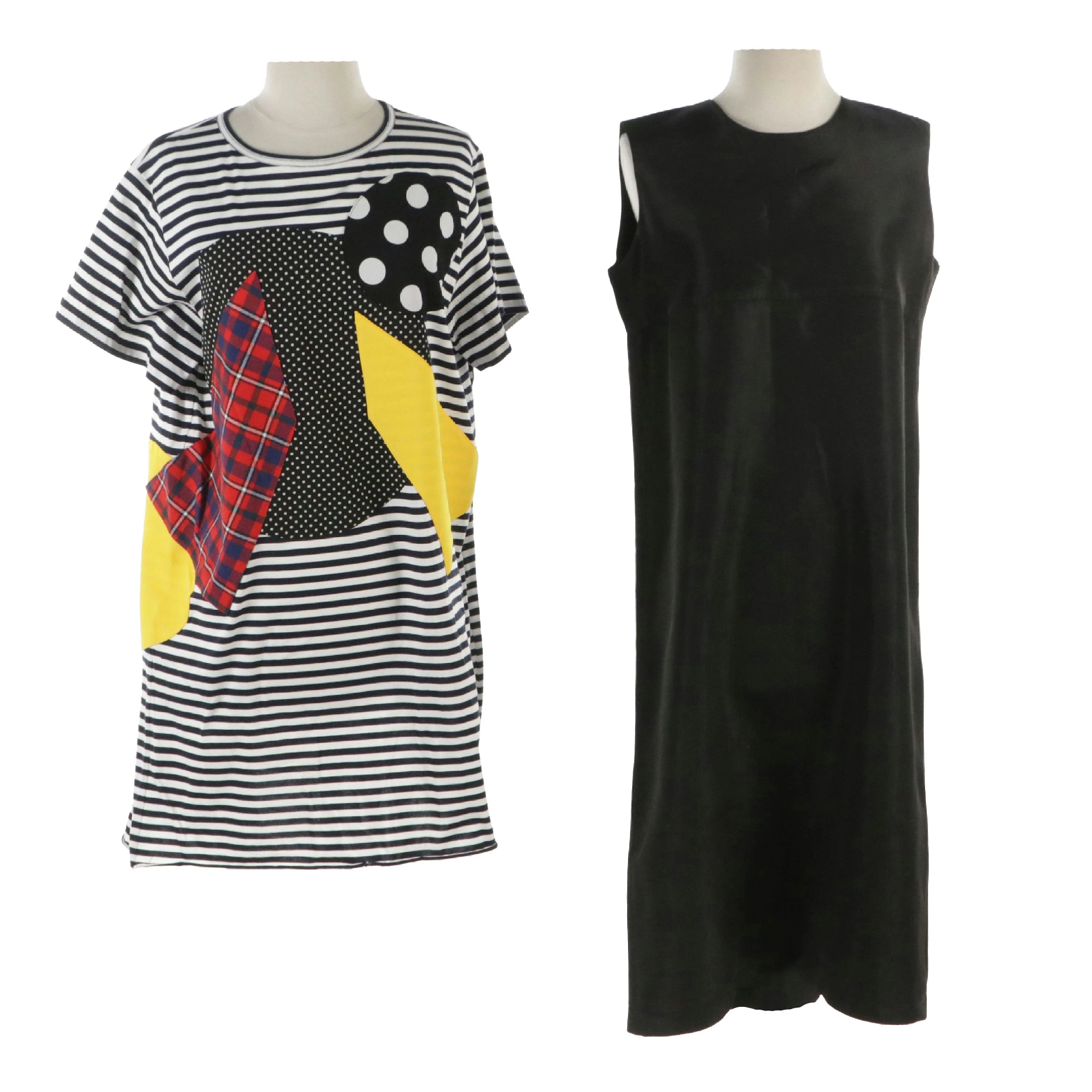 Junya Watanabe Comme des Garçons Mixed Print T-Shirt Dress, Yohji