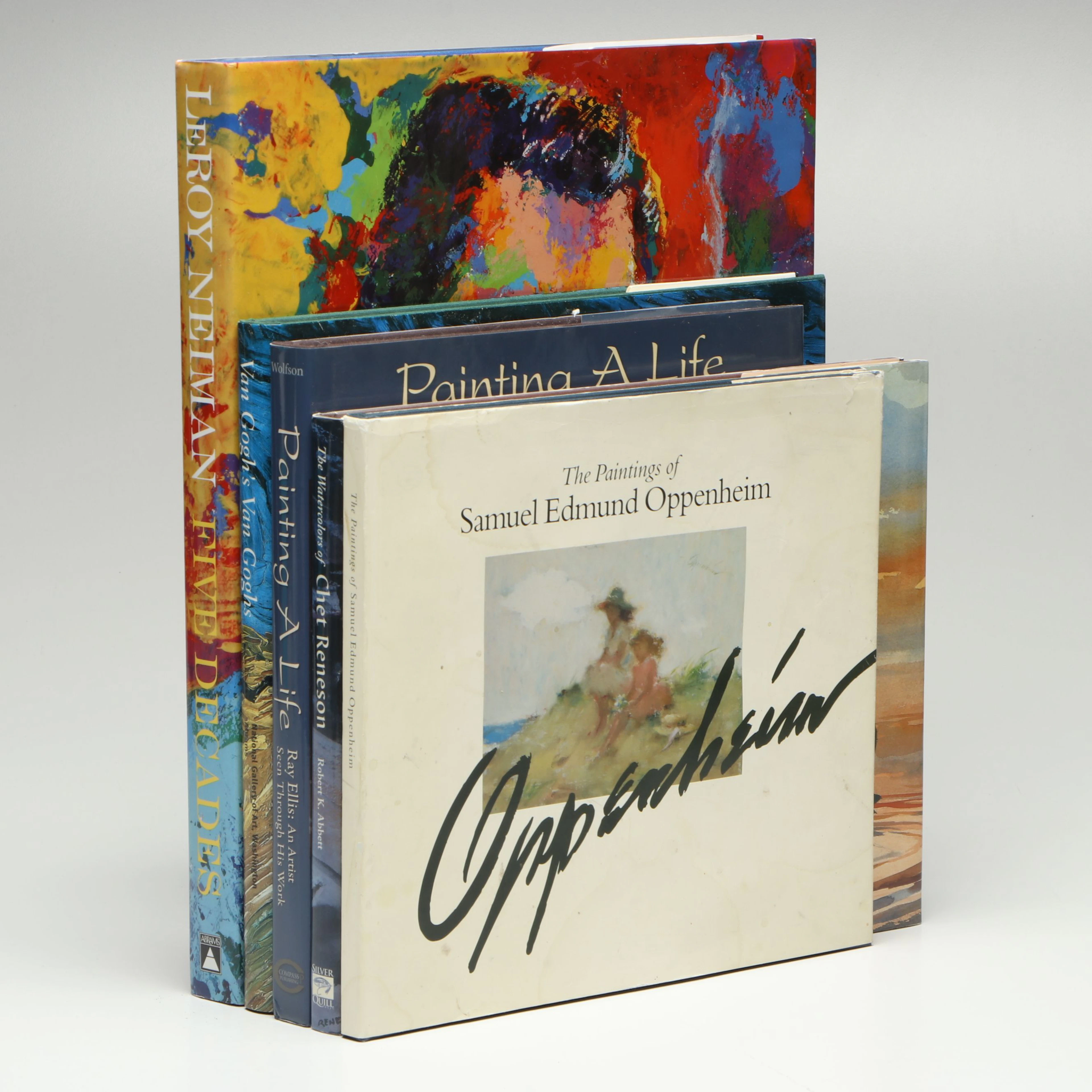 First Edition "LeRoy Neiman: Five Decades" and More Art Books