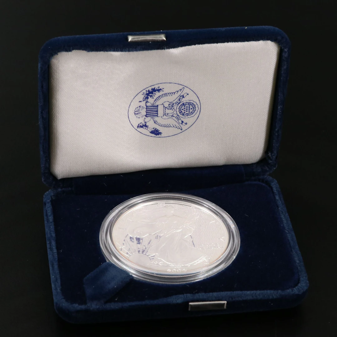 2004-W $1 U.S. Silver Eagle Proof Coin