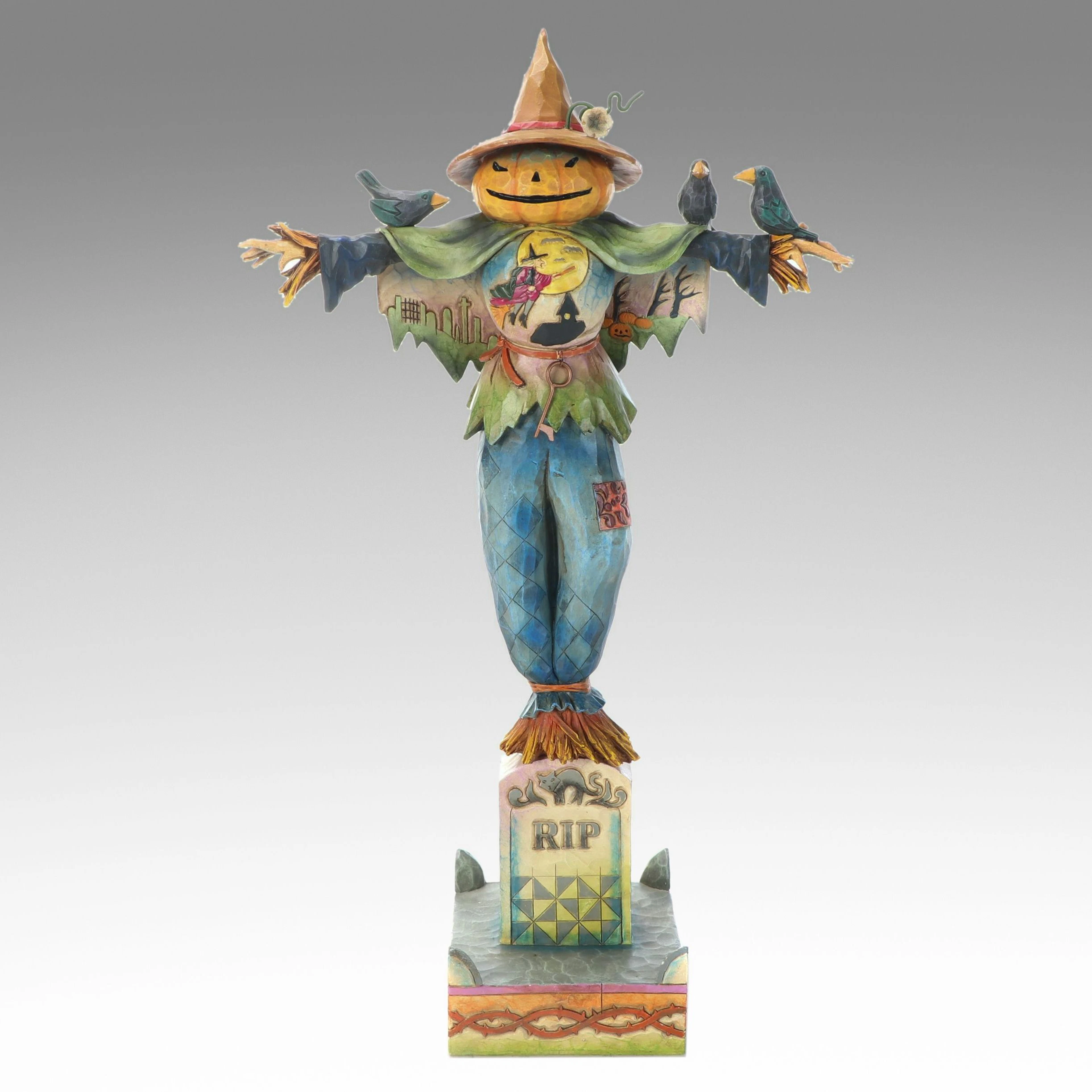Heartwood Creek "Graveyard Guardian" Resin Halloween Figurine