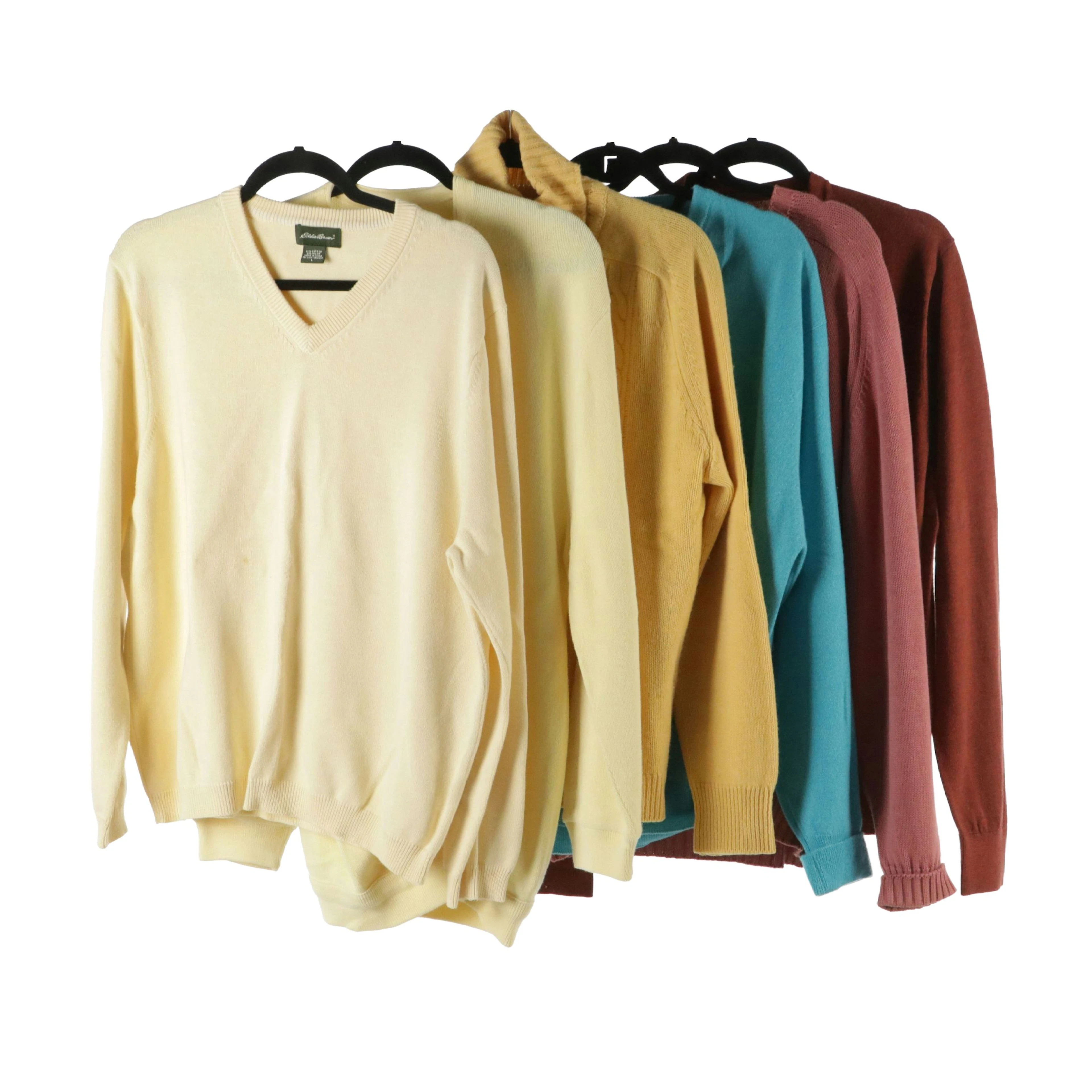 Men's Brooks Brothers, Eddie Bauer, Other Cardigan and Pullover Sweaters