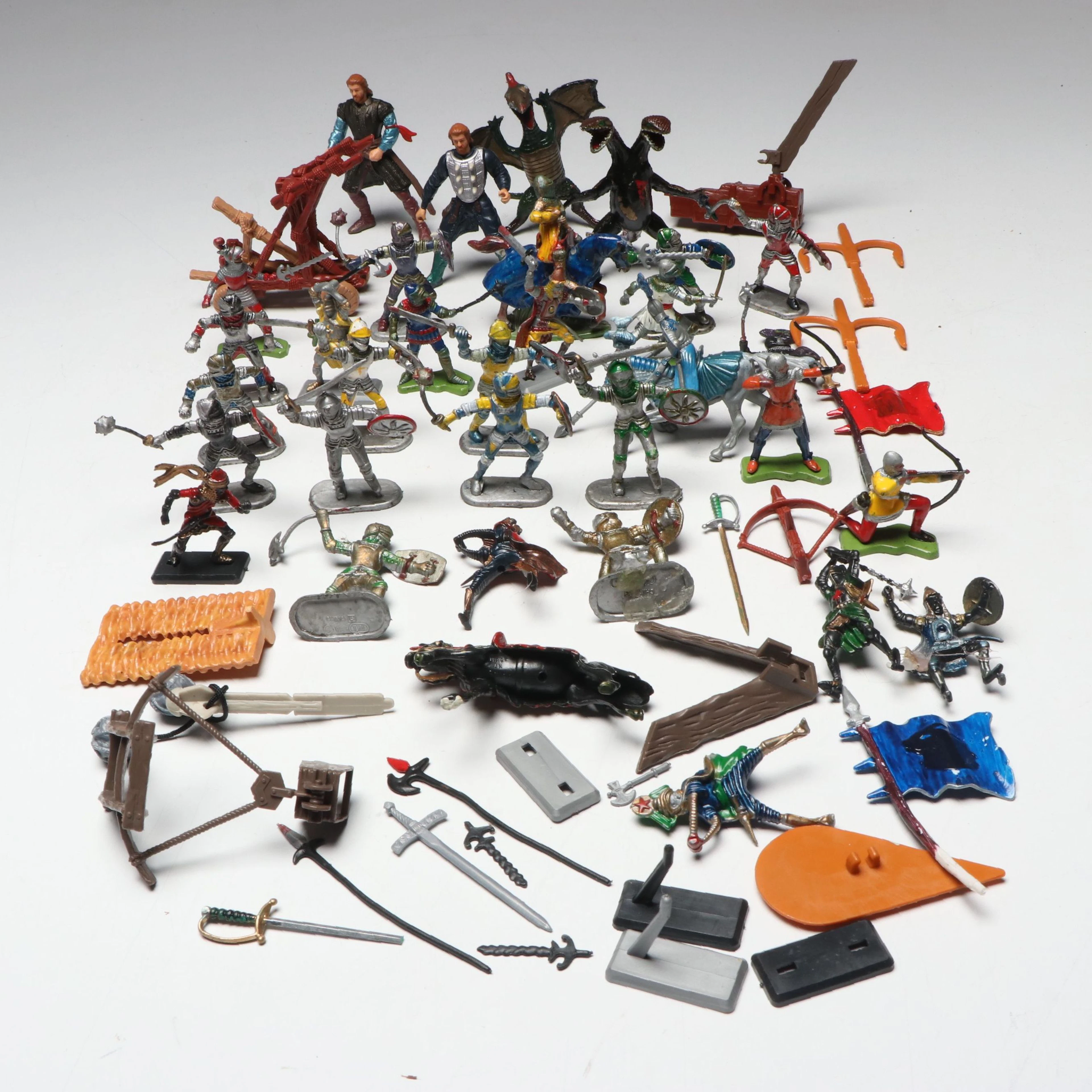 Britains Medieval Toy Knights with More Fantasy and Medieval Figurines