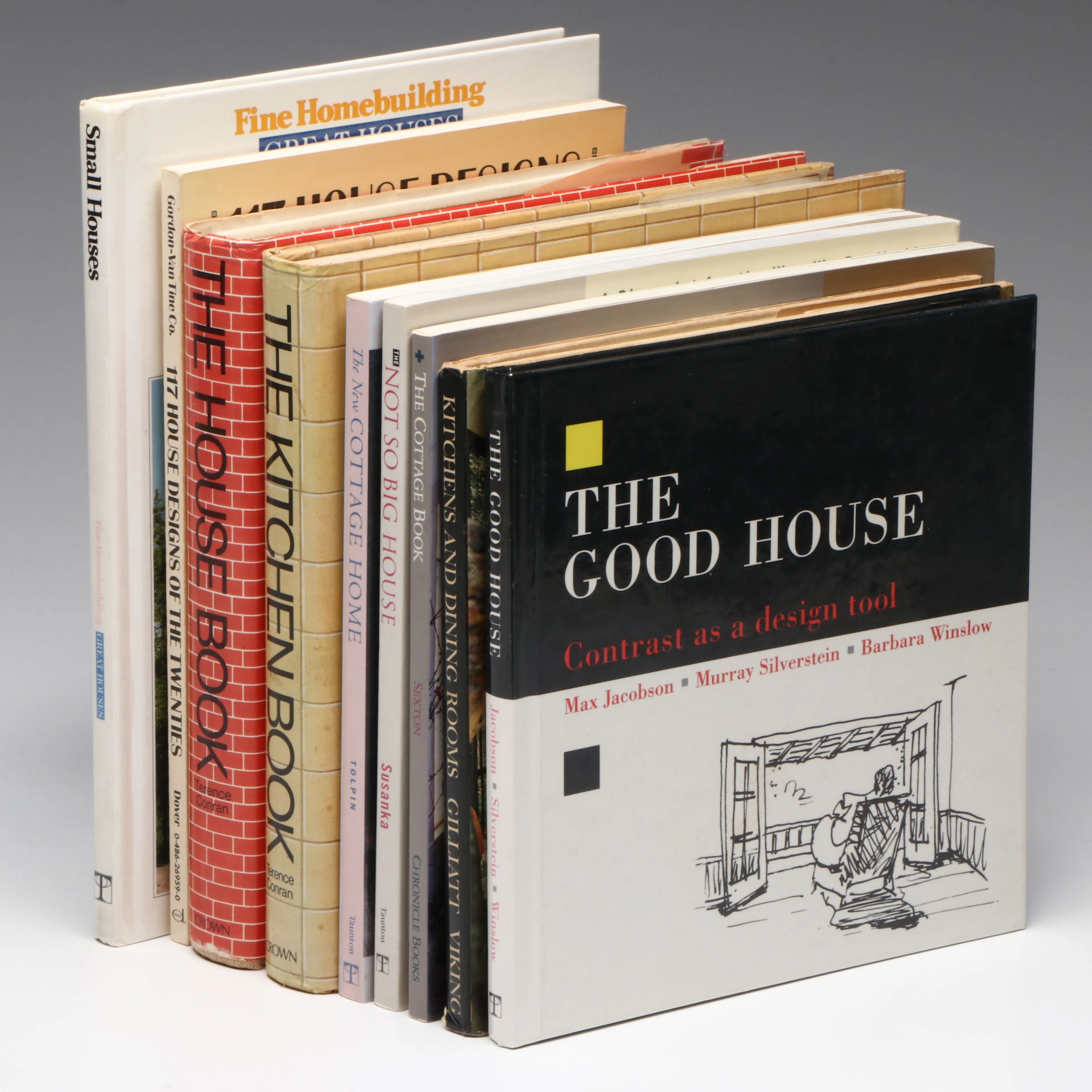 First American Edition "The House Book" by Terence Conran and More Books