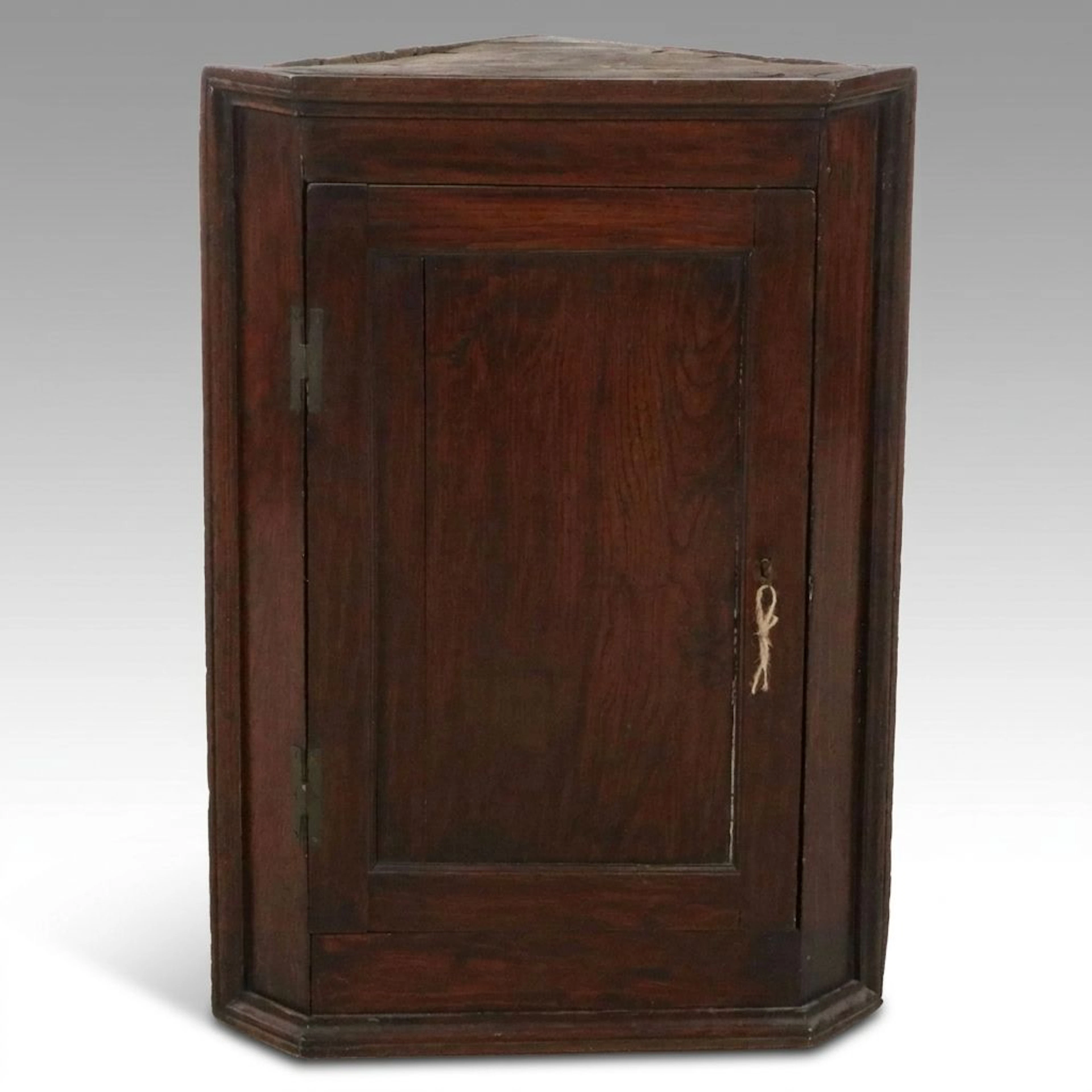 Georgian Hanging Corner Cabinet, Late 18th to Early 19th Century