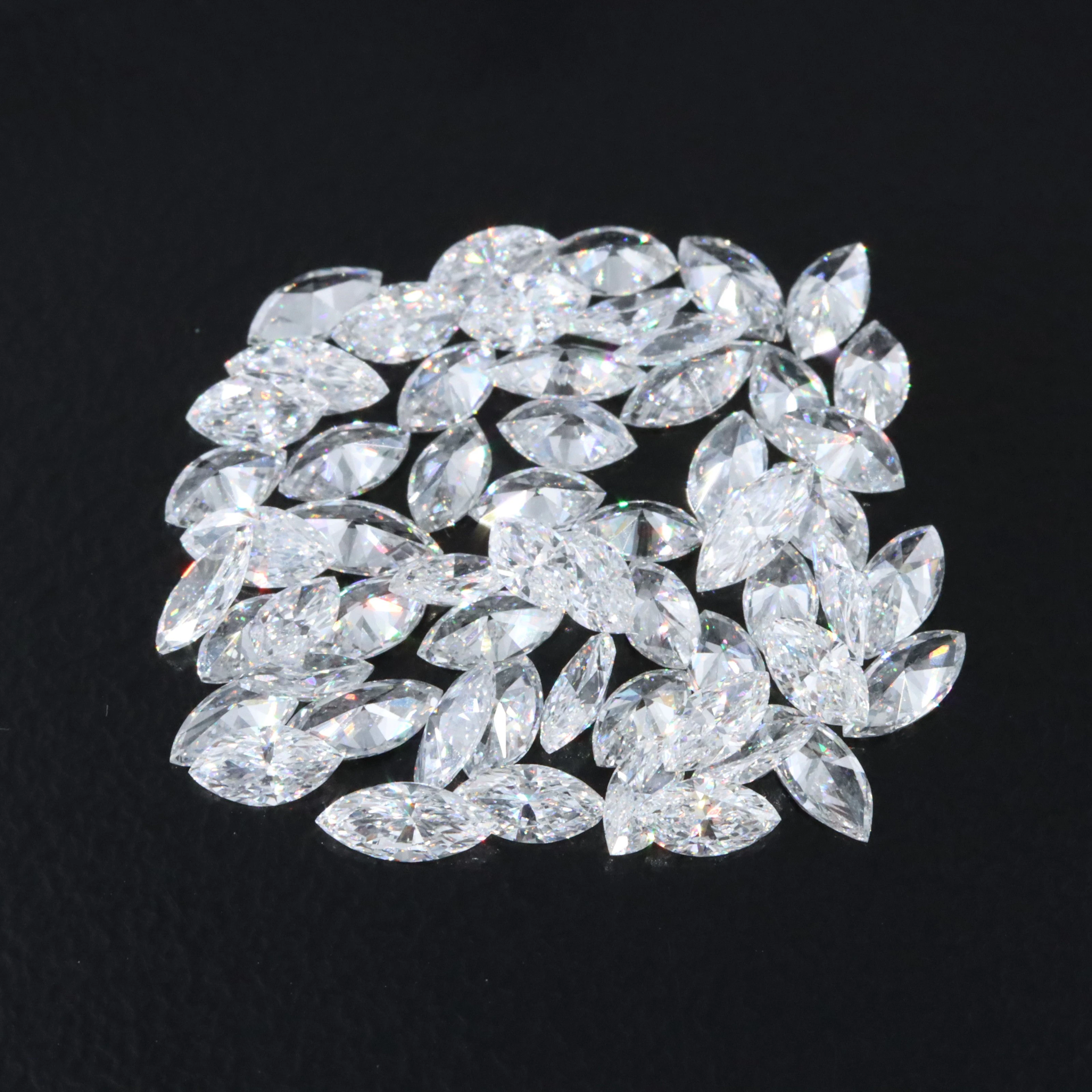Loose 5.50 CTW Lab Grown Diamond Lot