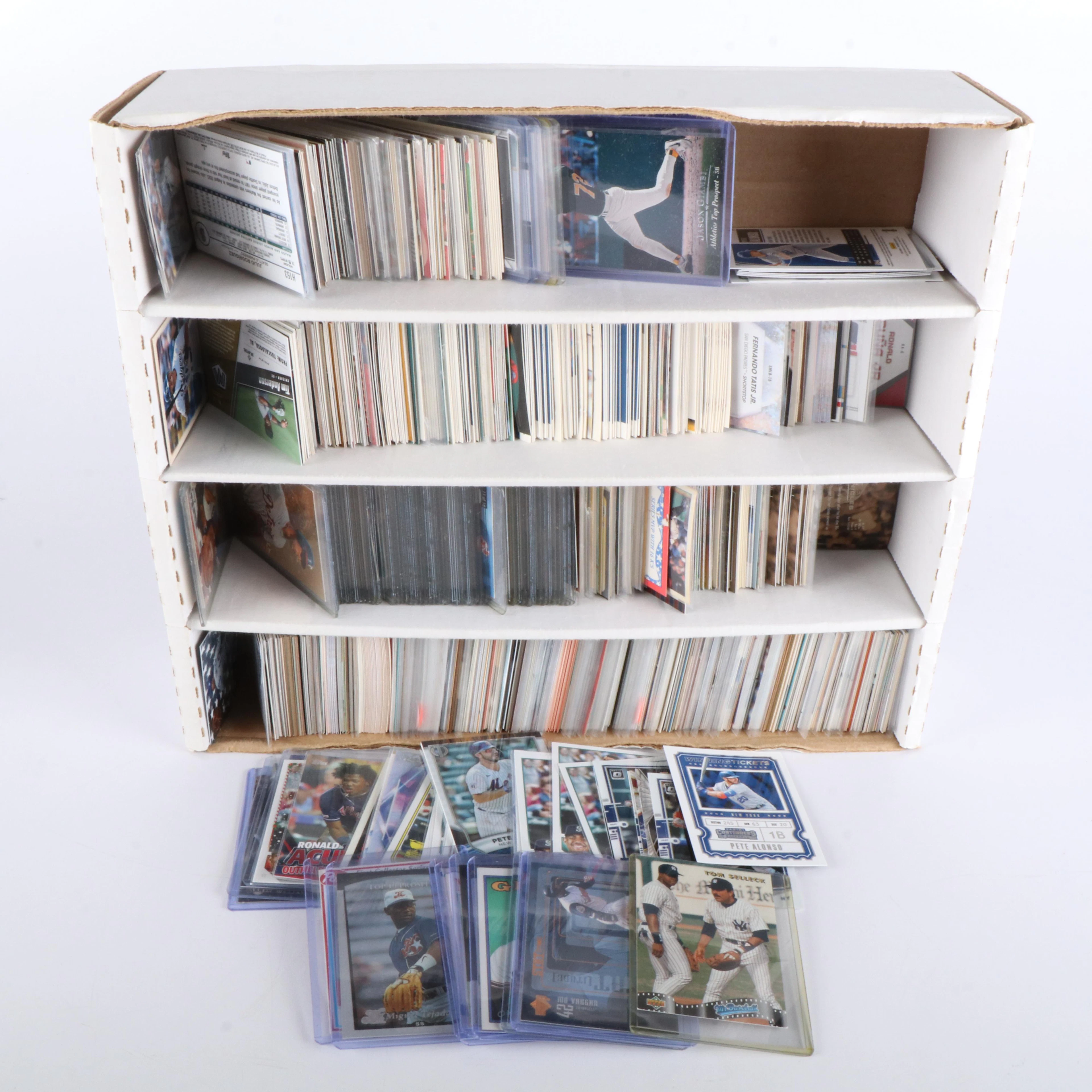Collection of Over 1,200 Baseball Cards, Stars, Rookie Cards, HOFers