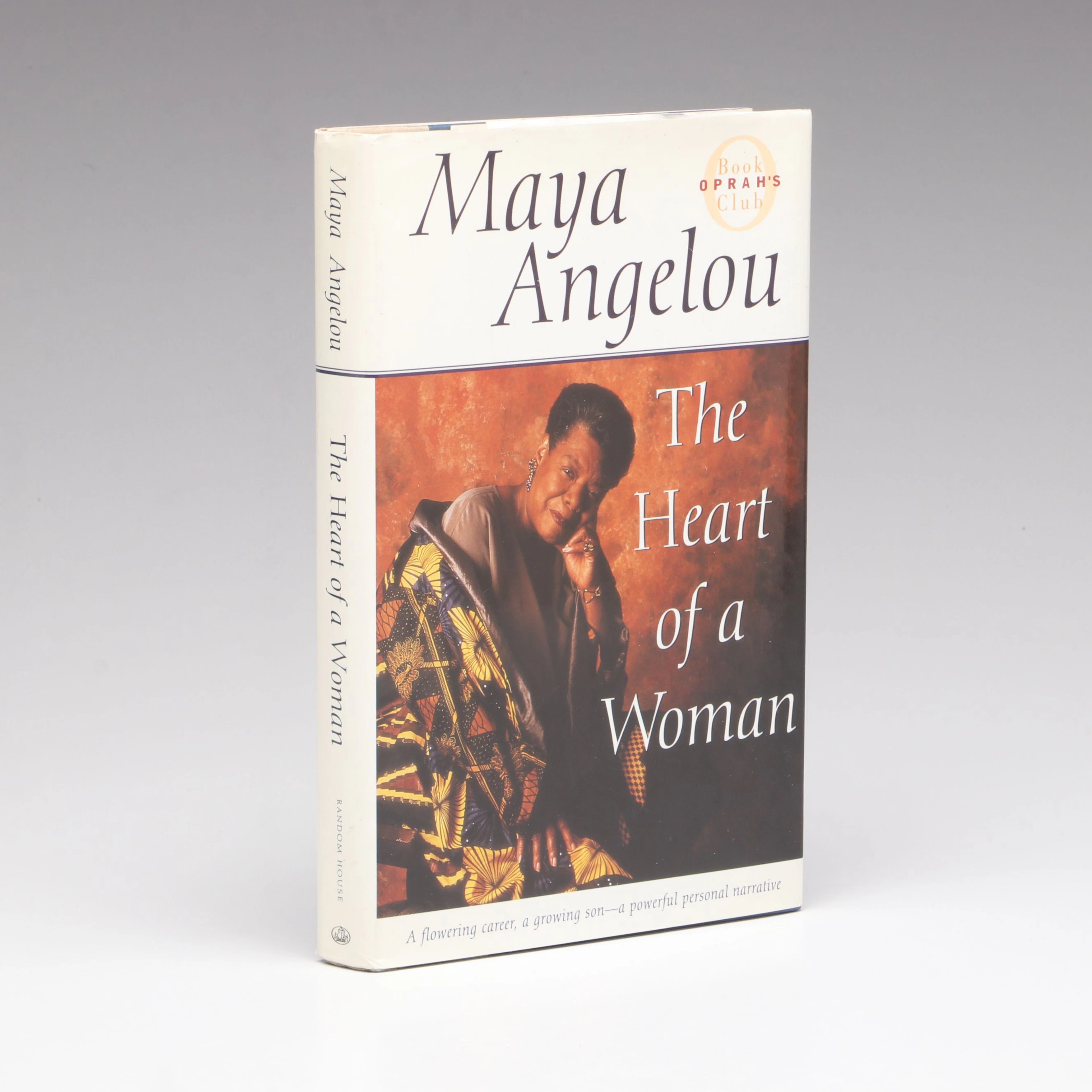 Signed Book Club Edition "The Heart of a Woman" by Maya Angelou, 1997