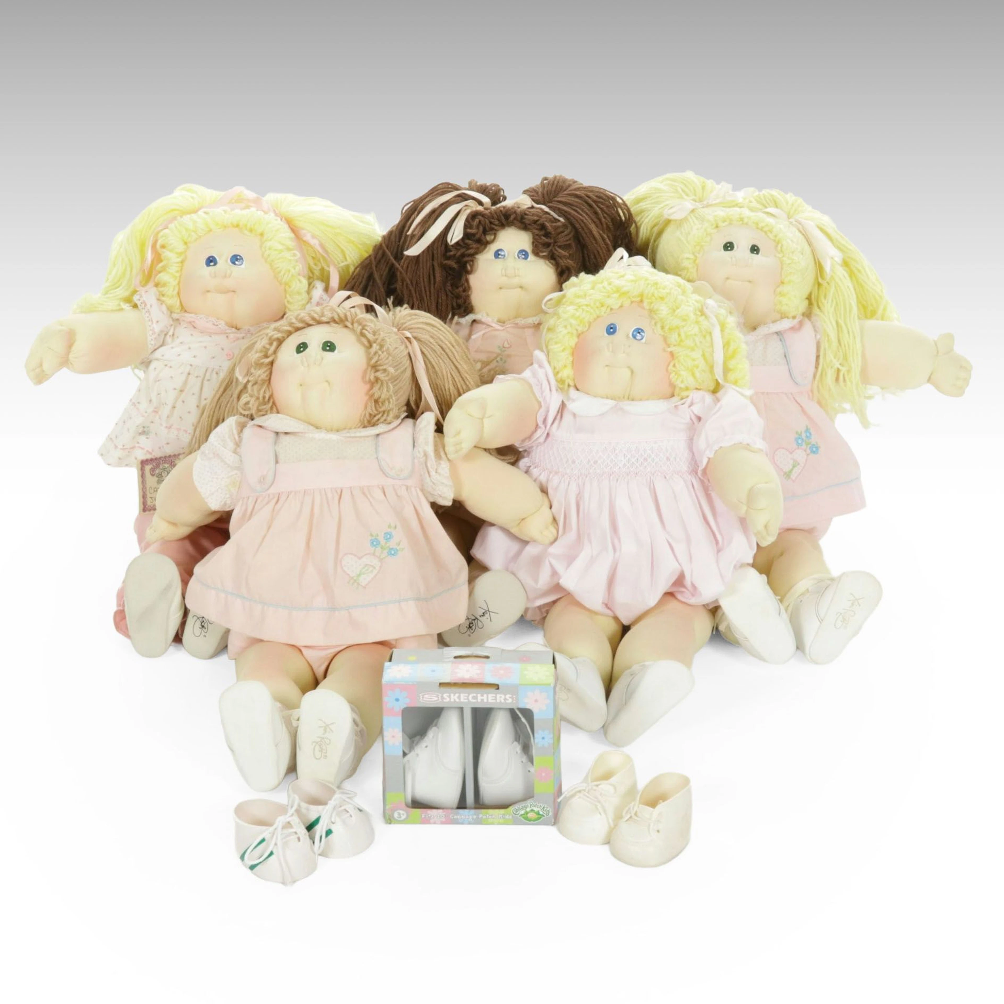 Cabbage Patch Kids Doll Collection with Shoe Accessories