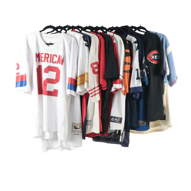 Men's Football and Baseball Jerseys Ft. Bengals, Reds, Dallas Cowboys & More
