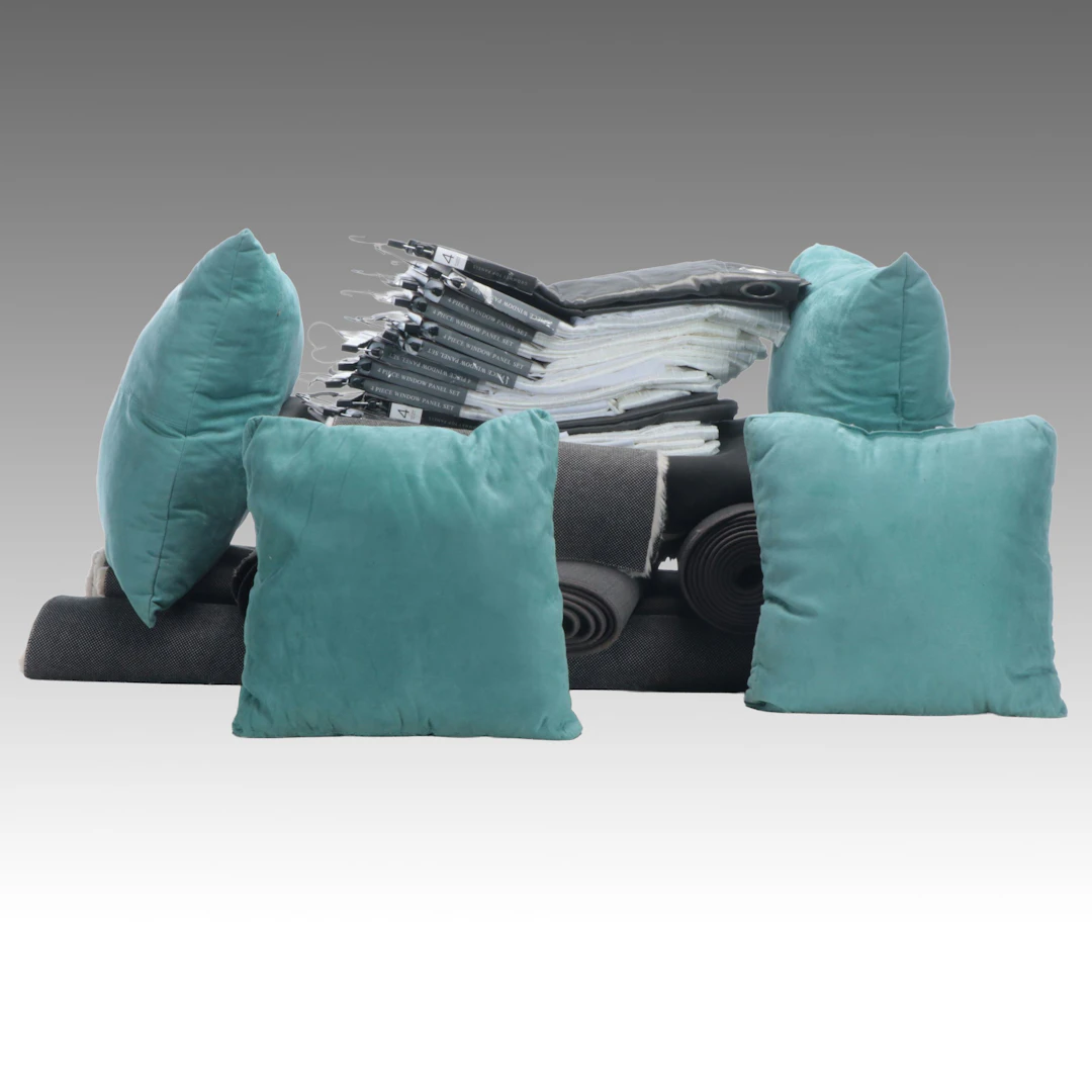 VC New York and Middleton Home Curtains, Ruggable Decorative Rugs and More