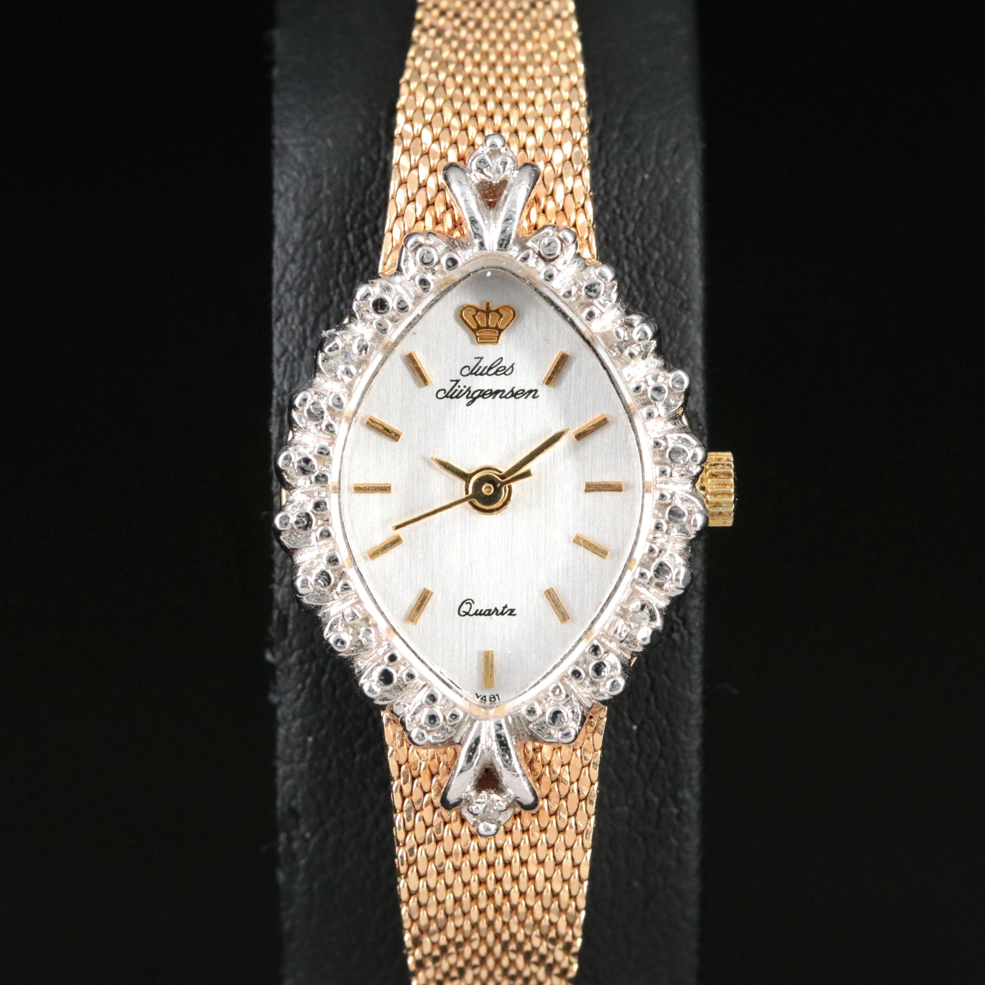 Jules Jurgensen Diamond Accented Quartz Watch