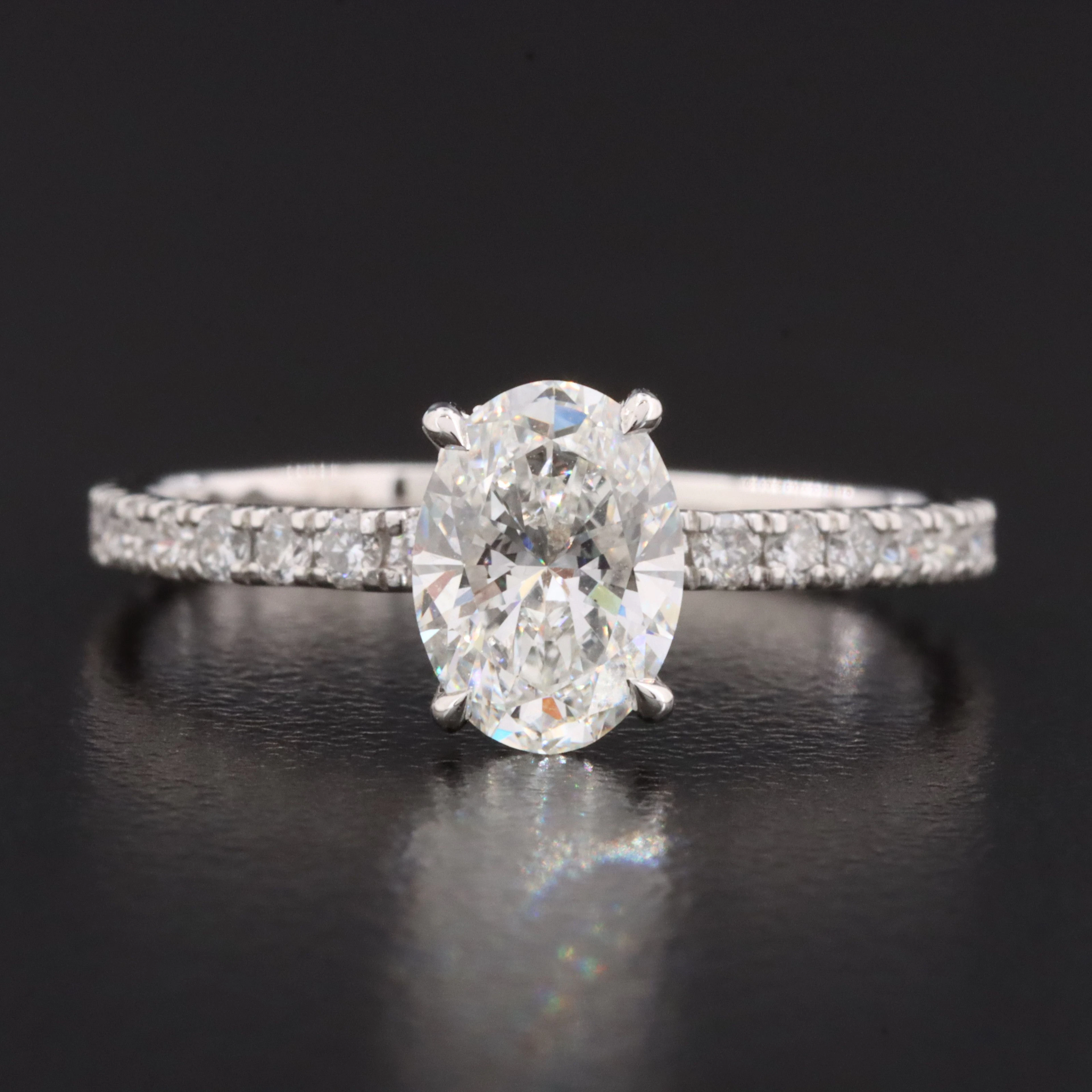 14K 1.43 CTW Lab Grown Diamond Ring with IGI Report