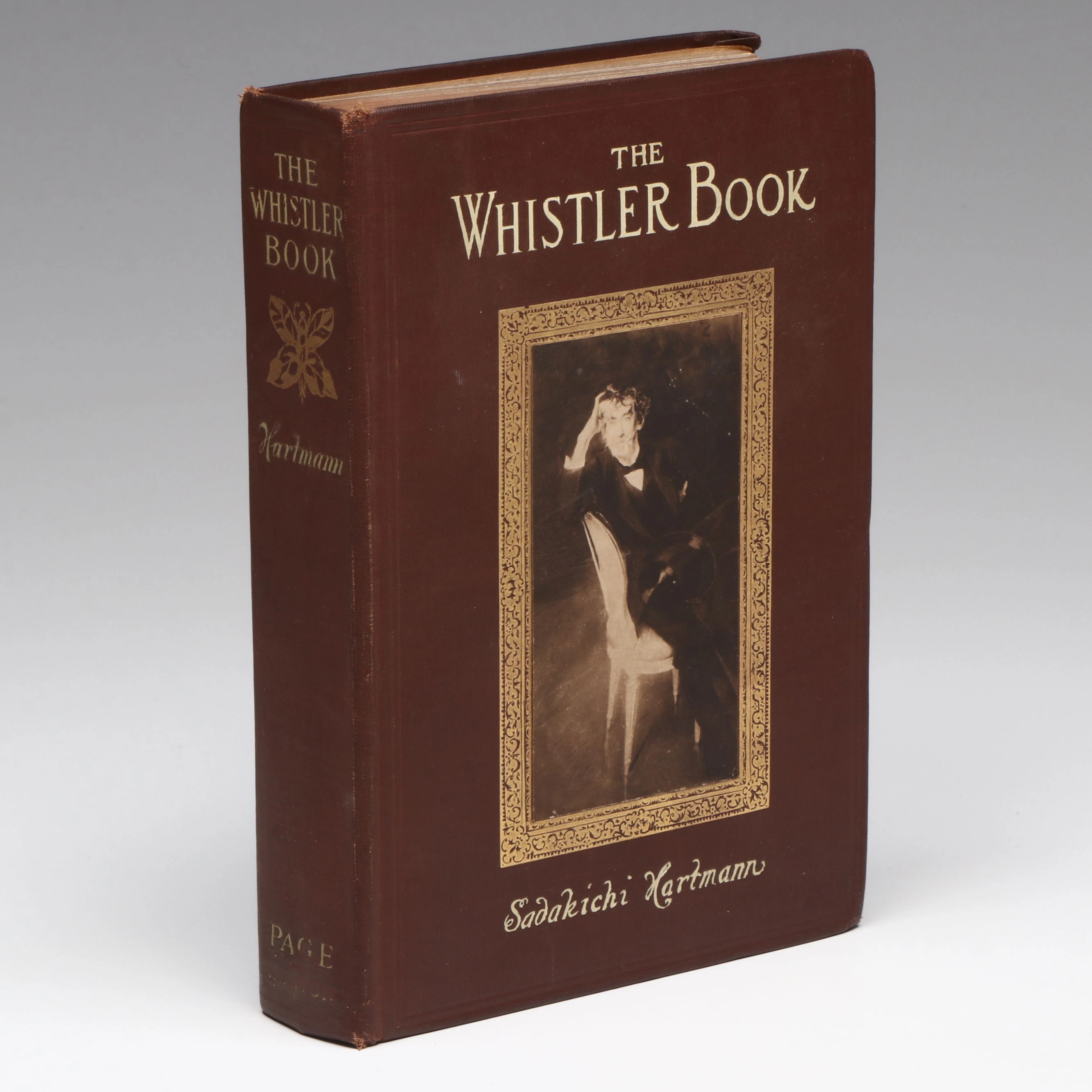 First Impression "The Whistler Book" by Sadakichi Hartmann, 1910