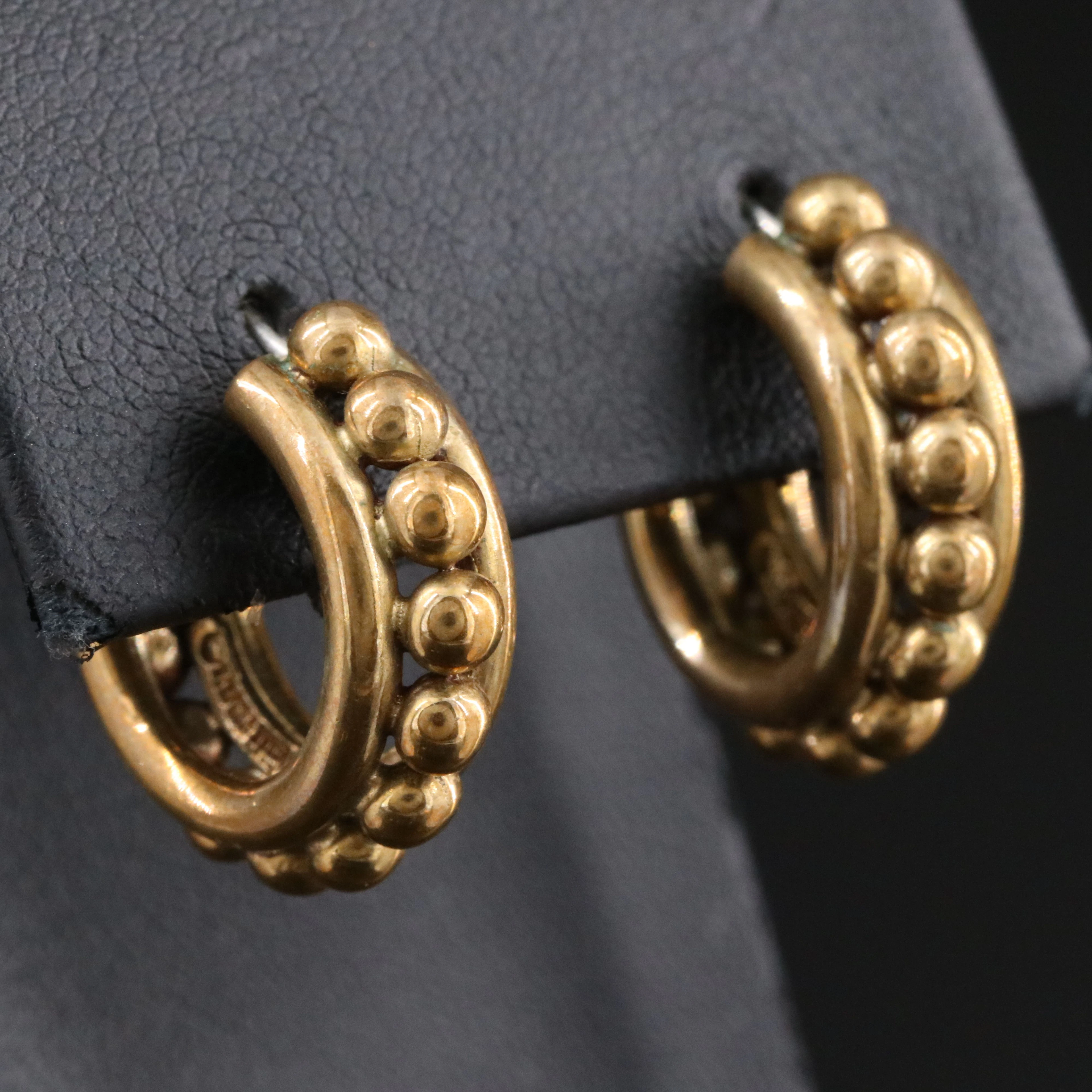 Stephen Dweck Sterling Hoop Earrings