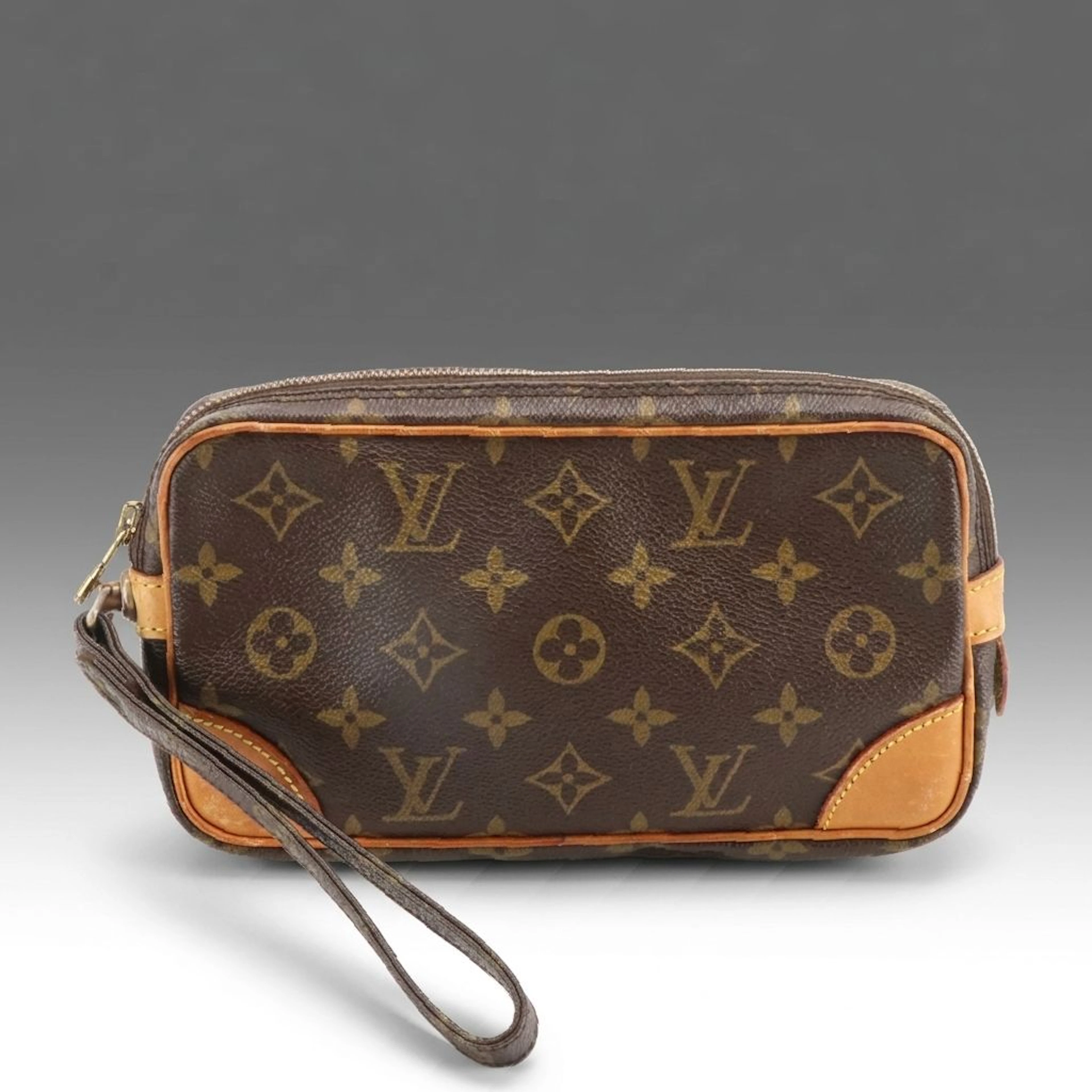Louis Vuitton Pochette Marly Dragonne 22 in Monogram Canvas, Vintage