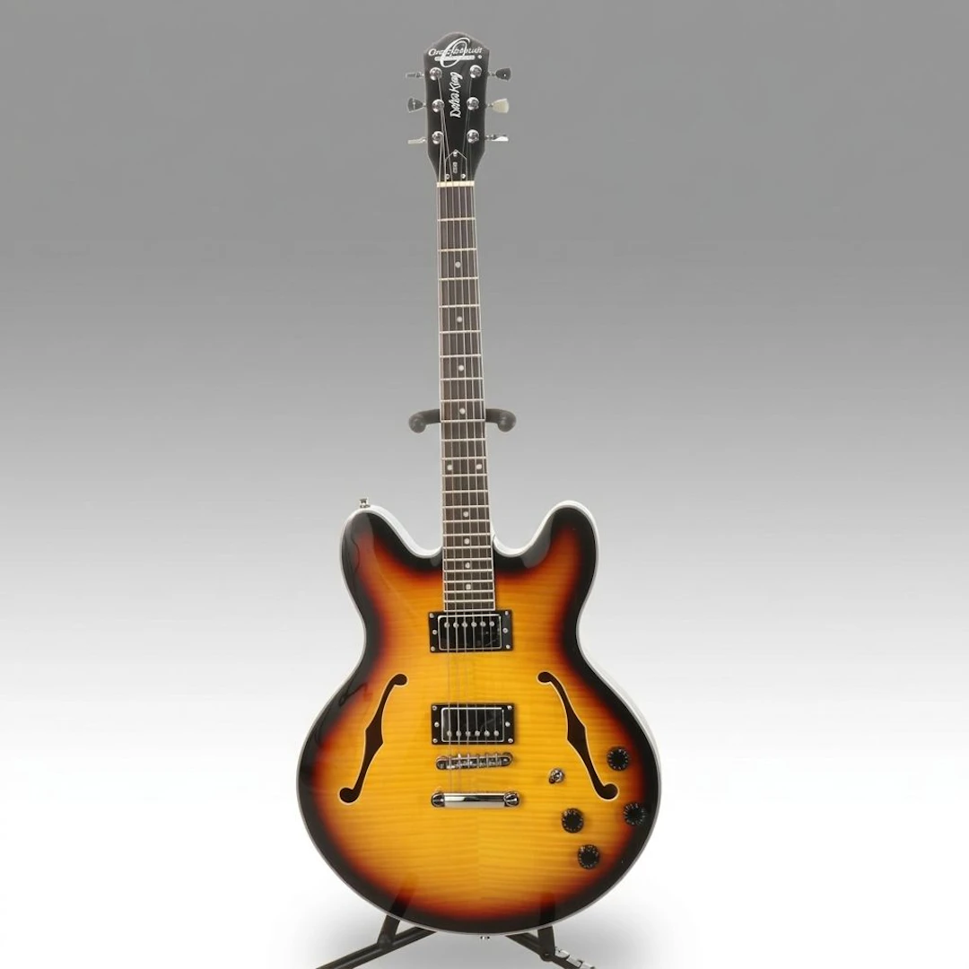 Oscar Schmidt by Washburn OE30 Delta King Electric Guitar, Road Runner