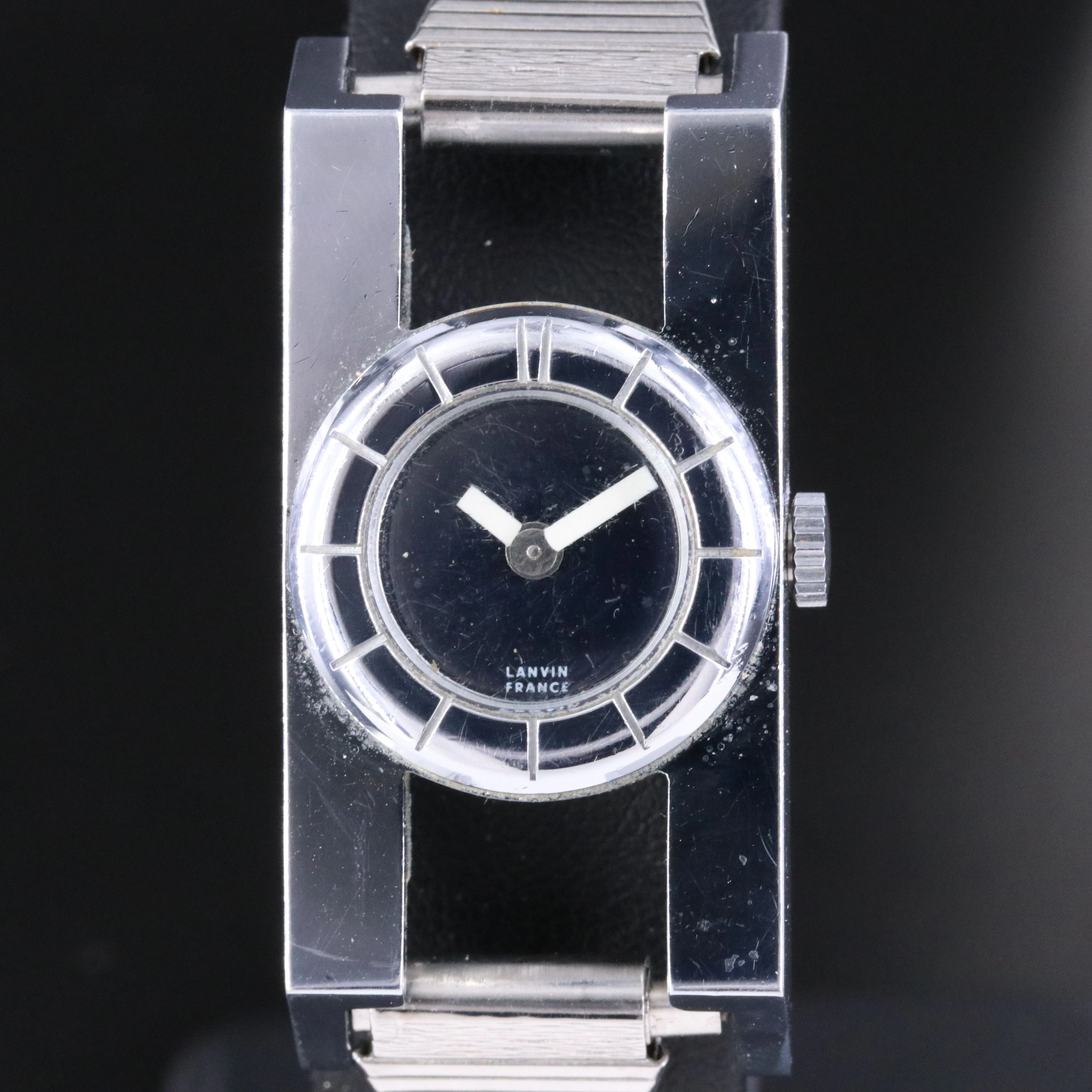 Lanvin La H French Vintage Mechanical Watch c.1970s